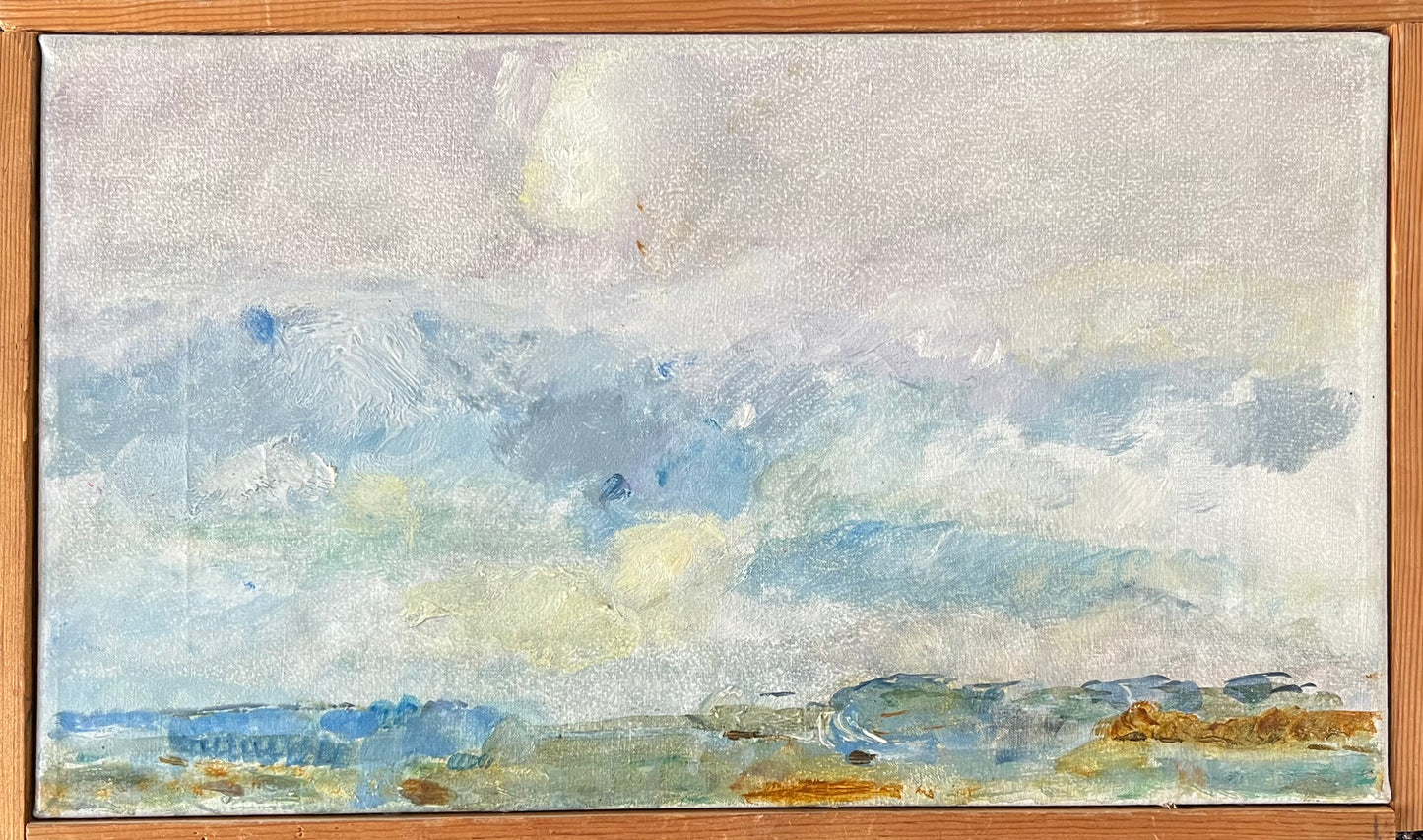 Pierre Lübecker. Landscape from Vejby, 1960’s