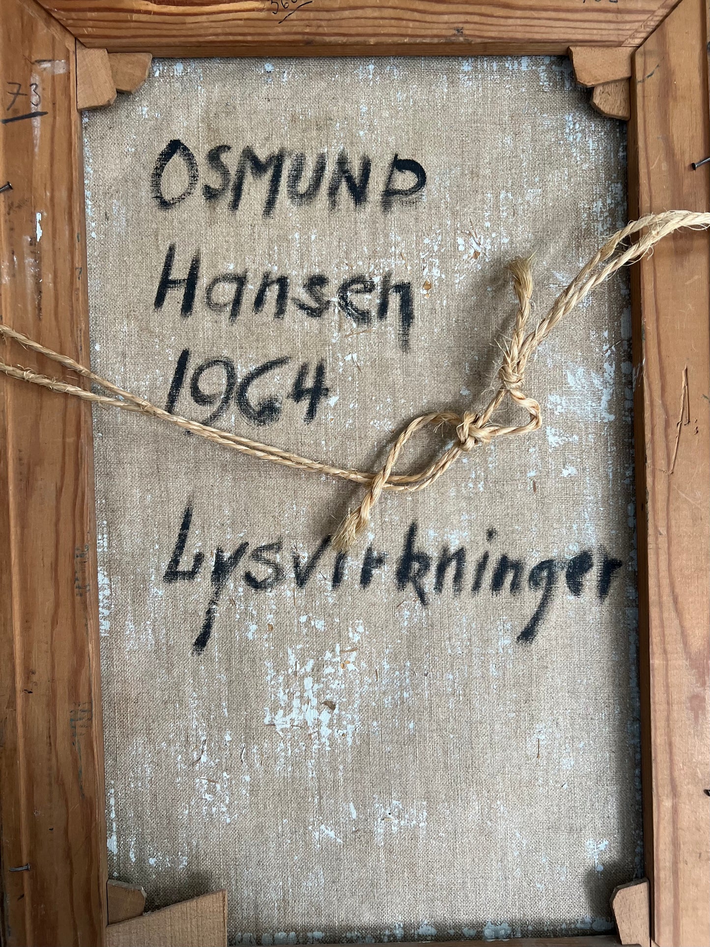 Osmund Hansen. “Lysvirkninger”, 1964