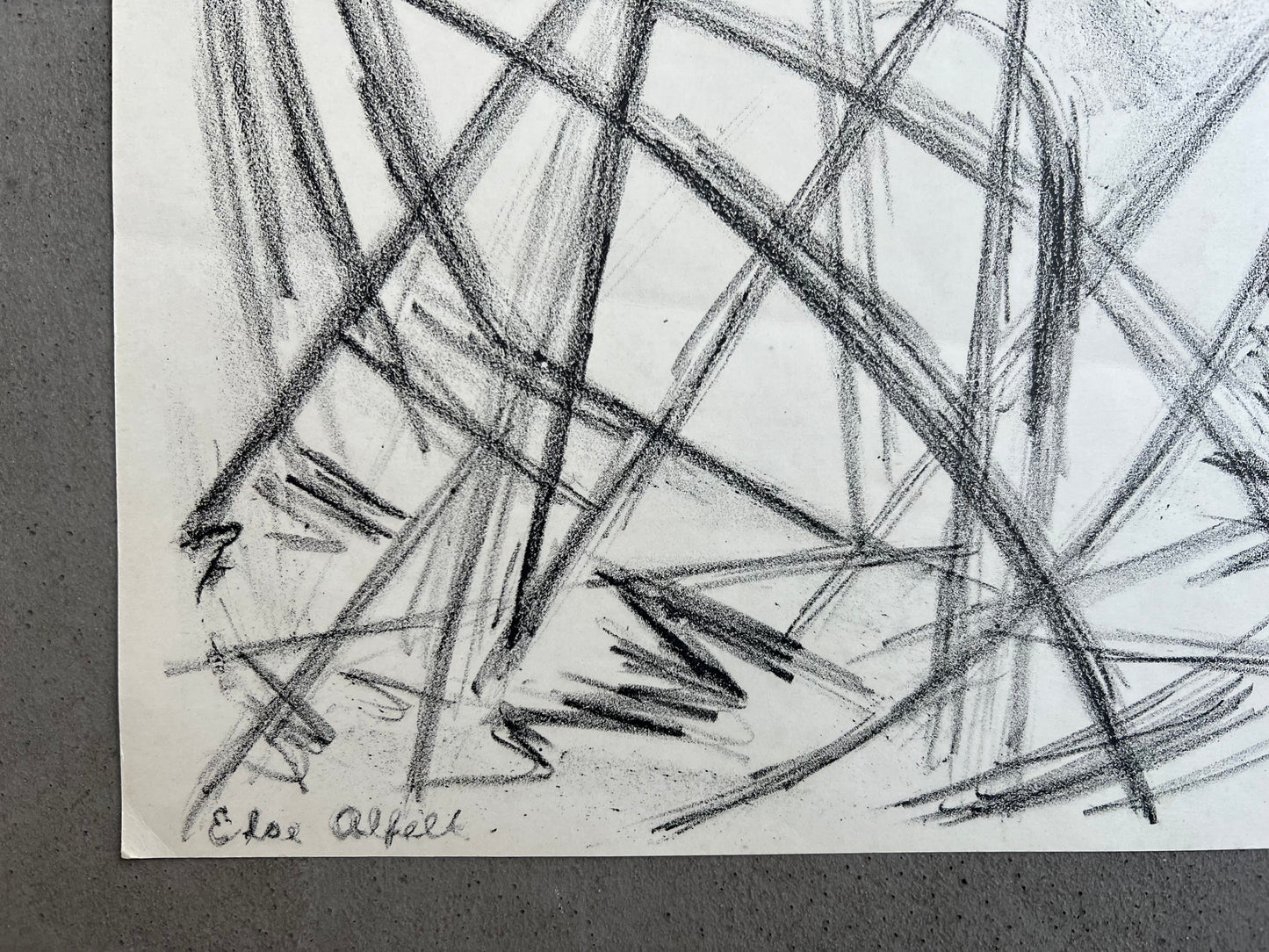 Else Alfelt. Composition, 1940’s