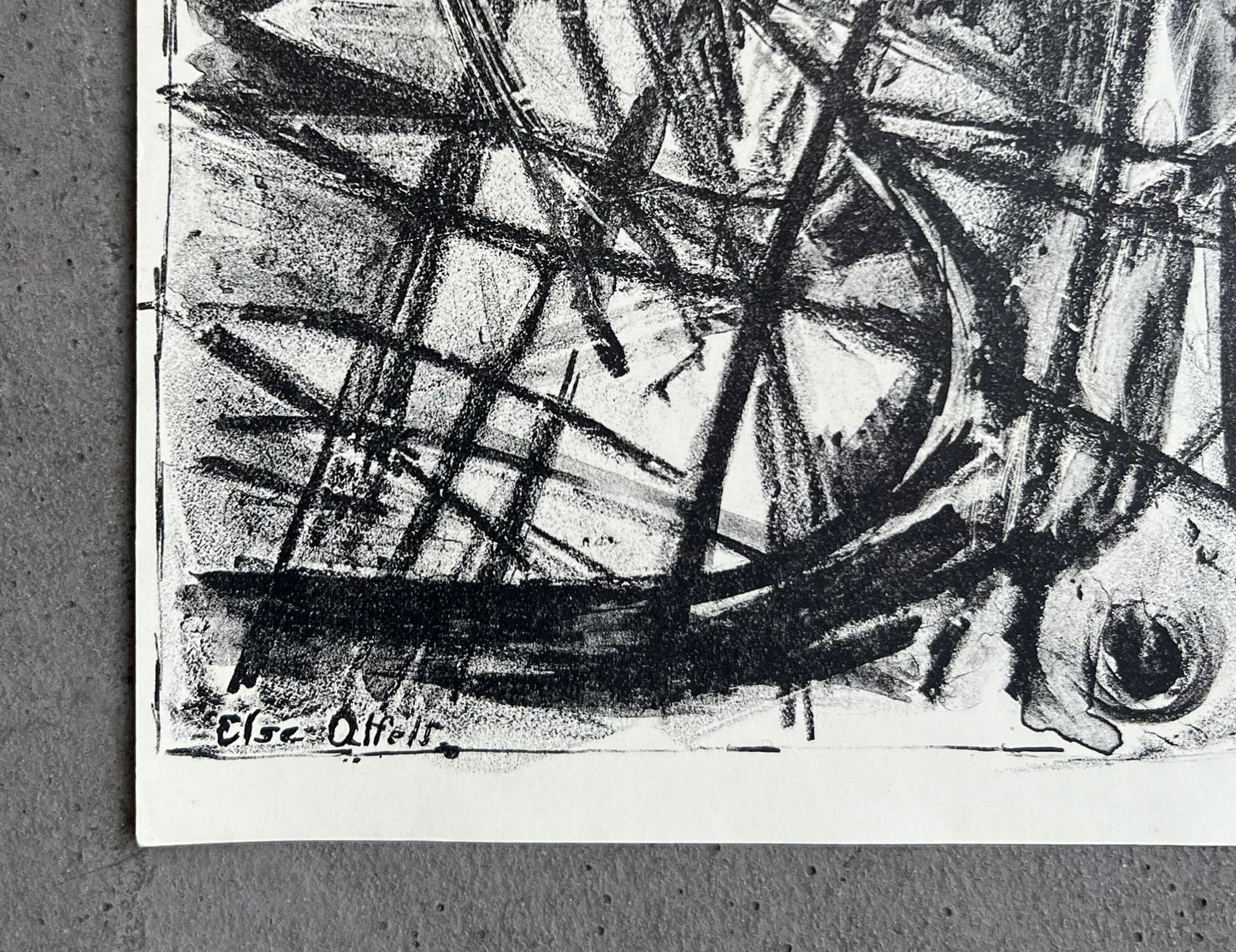 Else Alfelt. Composition, 1940’s