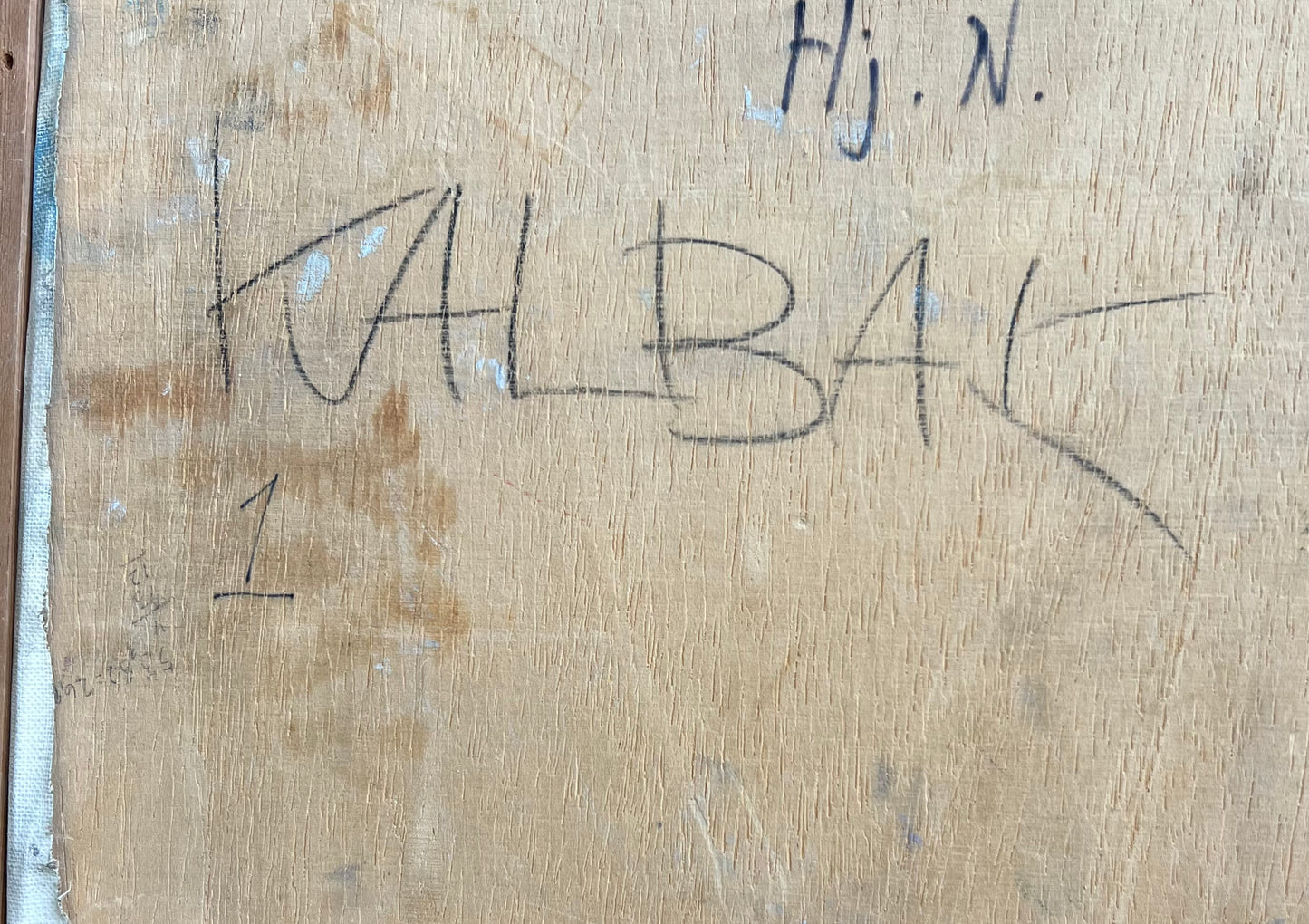 Annelise Kalbak. Composition, 1970’s