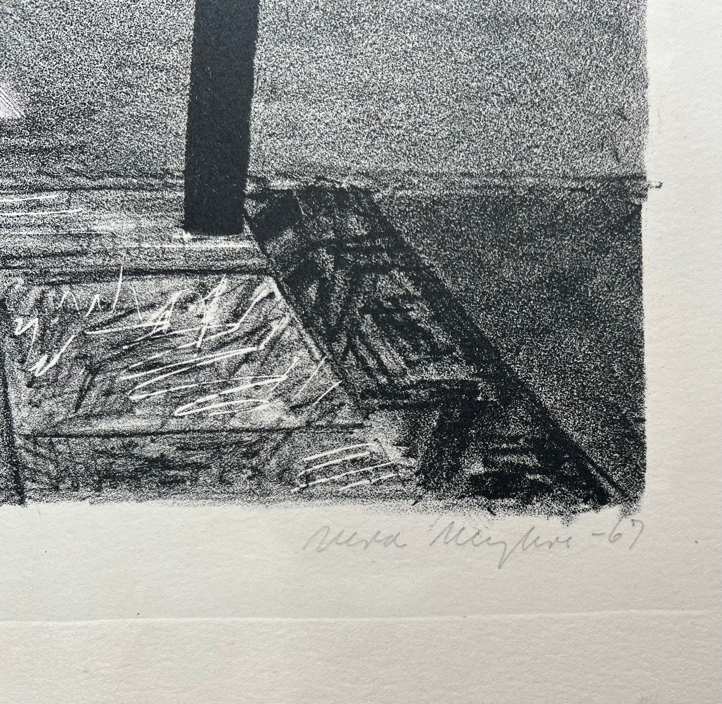 Vera Myhre. “Færdselsstriber”, 1967