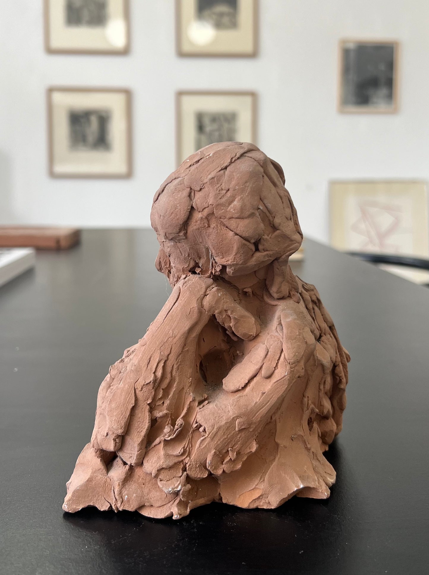 Henry Luckow-Nielsen. A leaning girl, 1930/40’s