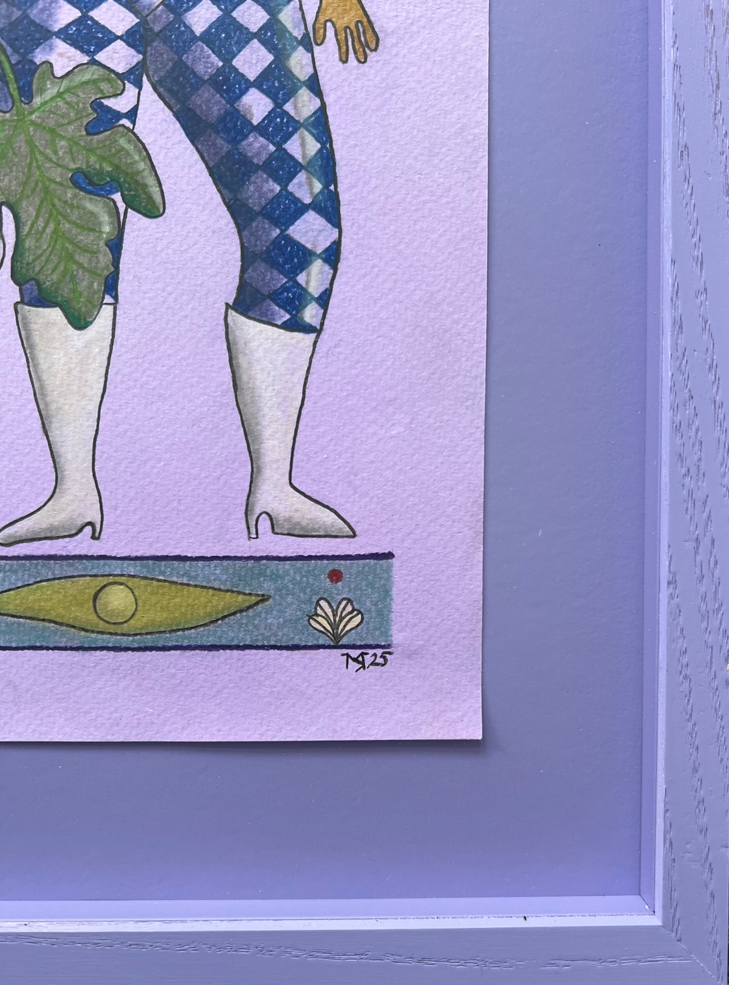 Mette Rasmussen. “Piberygende kvinde II”, 2025