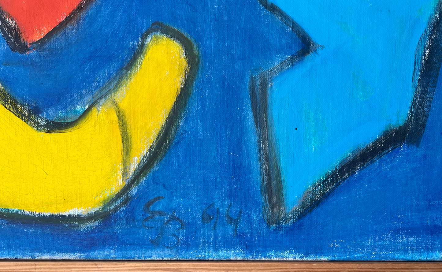 Eva Beyer. “Flydende former”, 1994