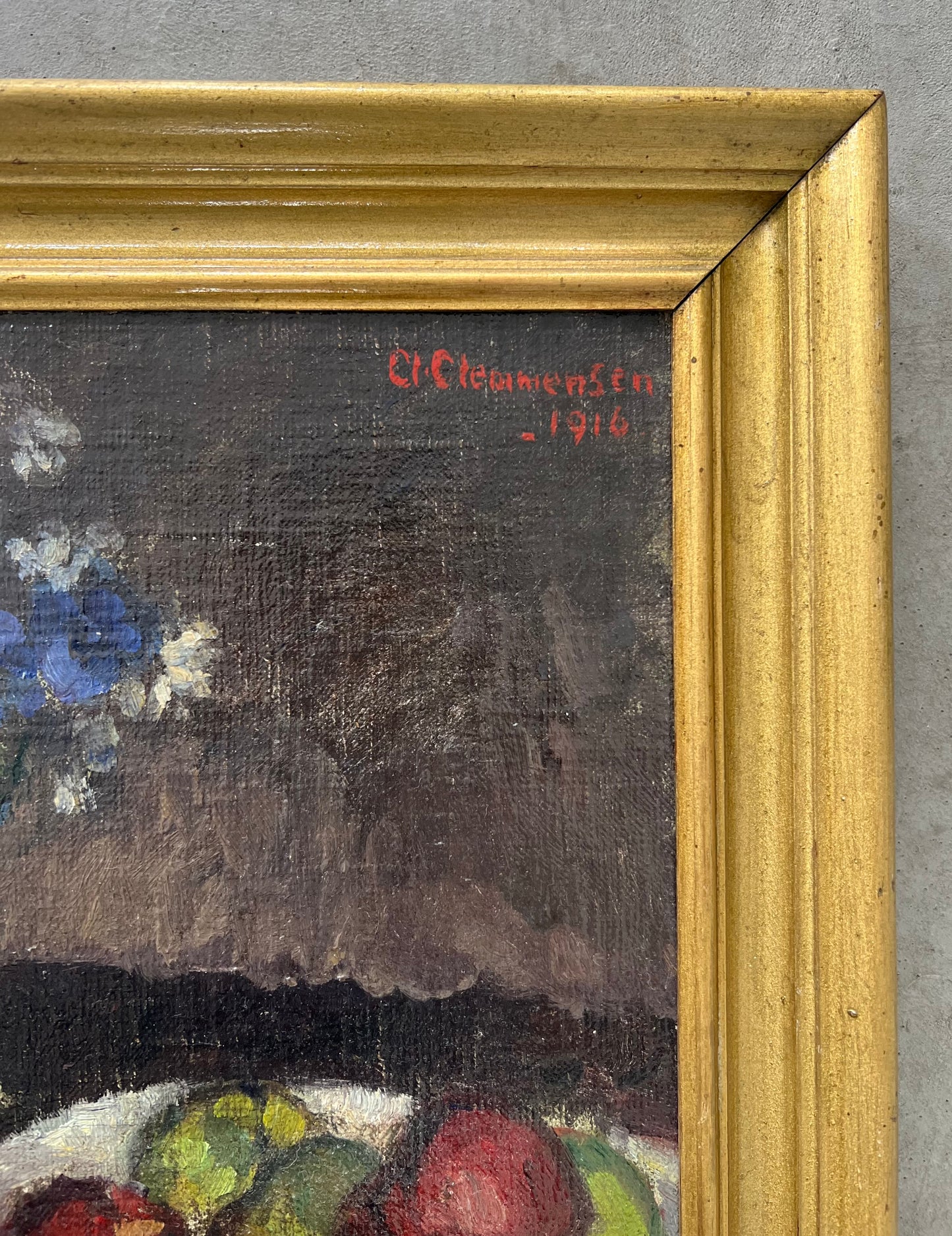 Clemmen Clemmensen. Still life, 1916