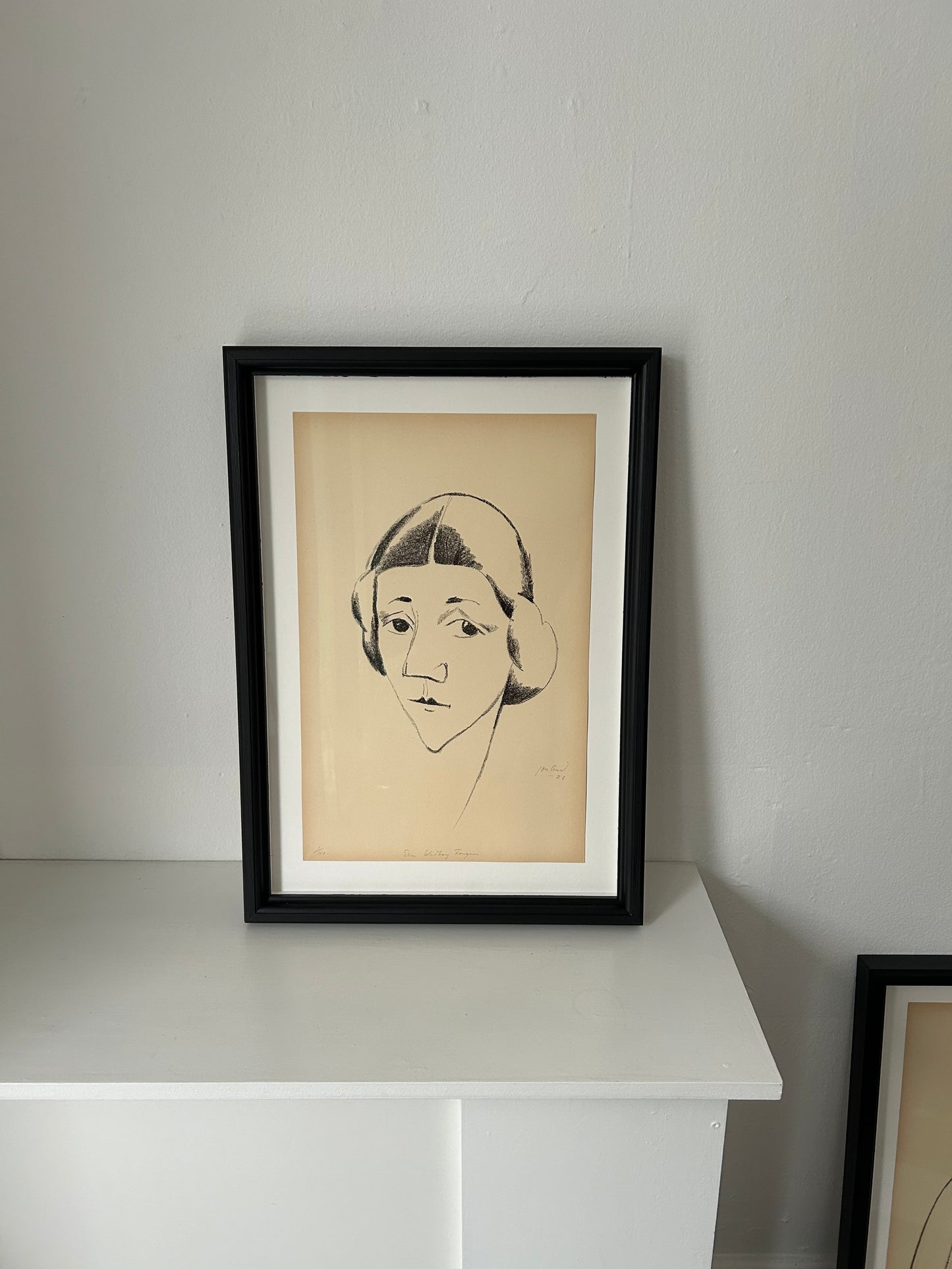 John Jon-And. Portrait of Elsa Widborg, 1922