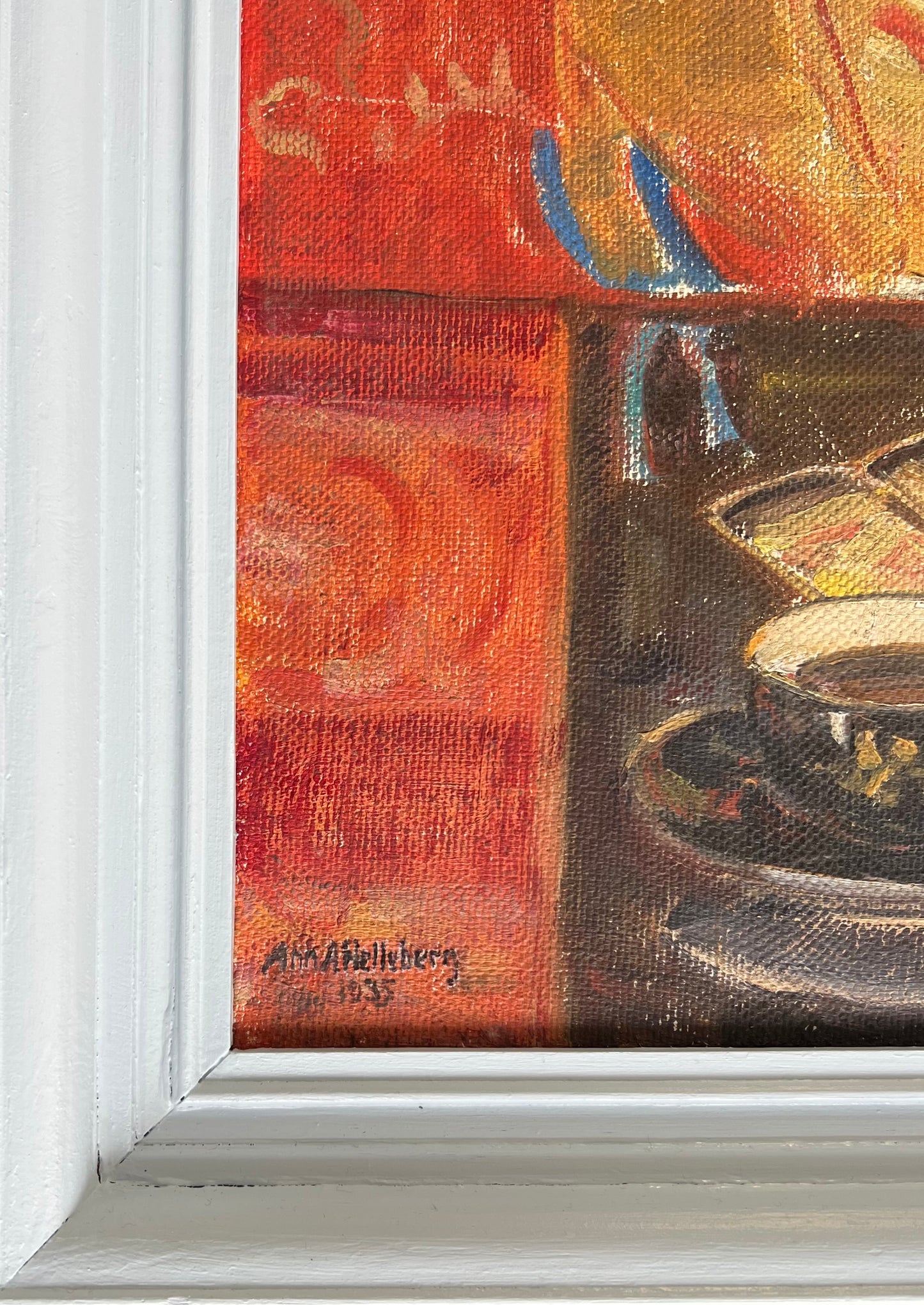 Anna Helleberg. Interior with a phantom, 1935