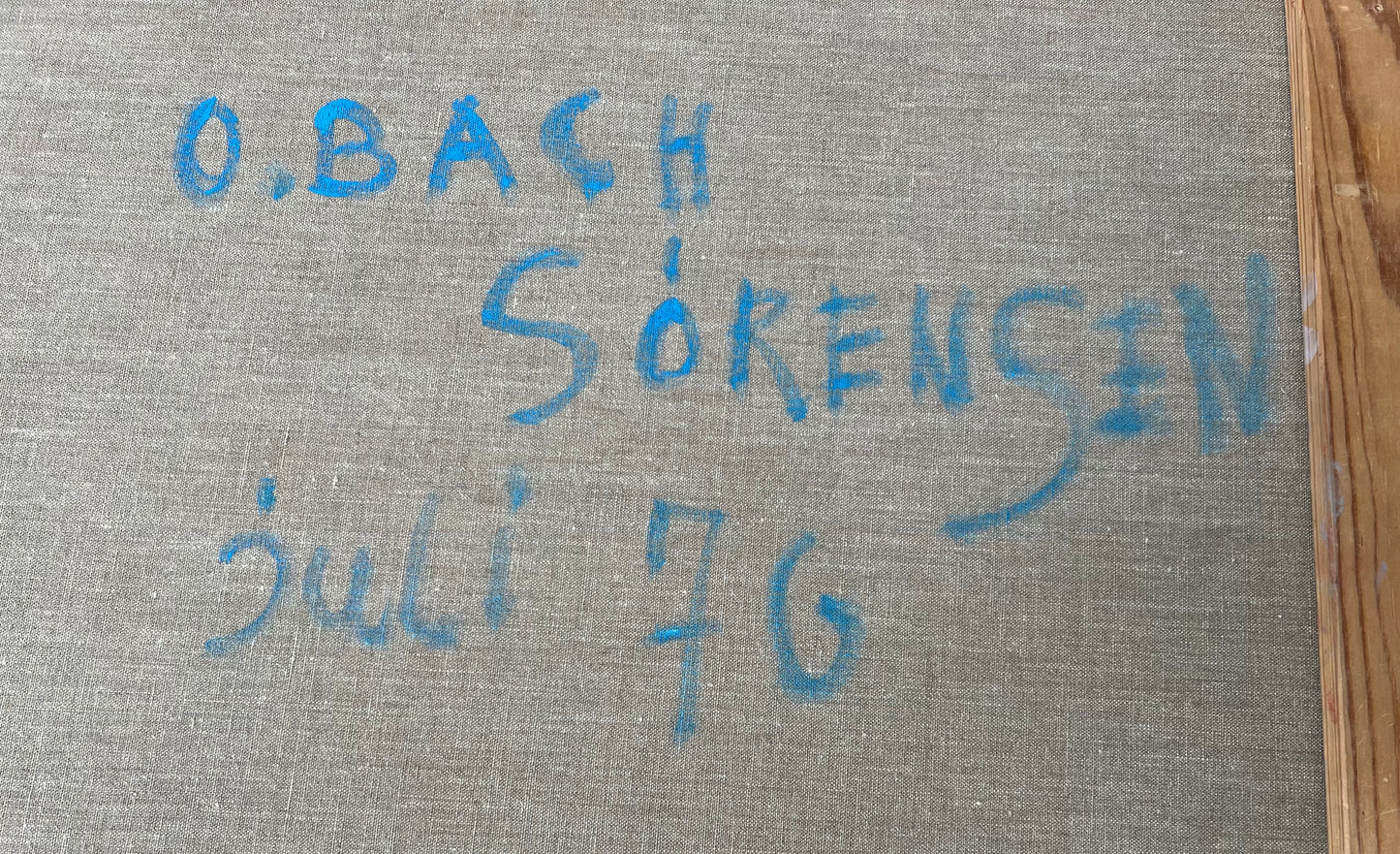 Ole Bach Sørensen. Composition, 1976