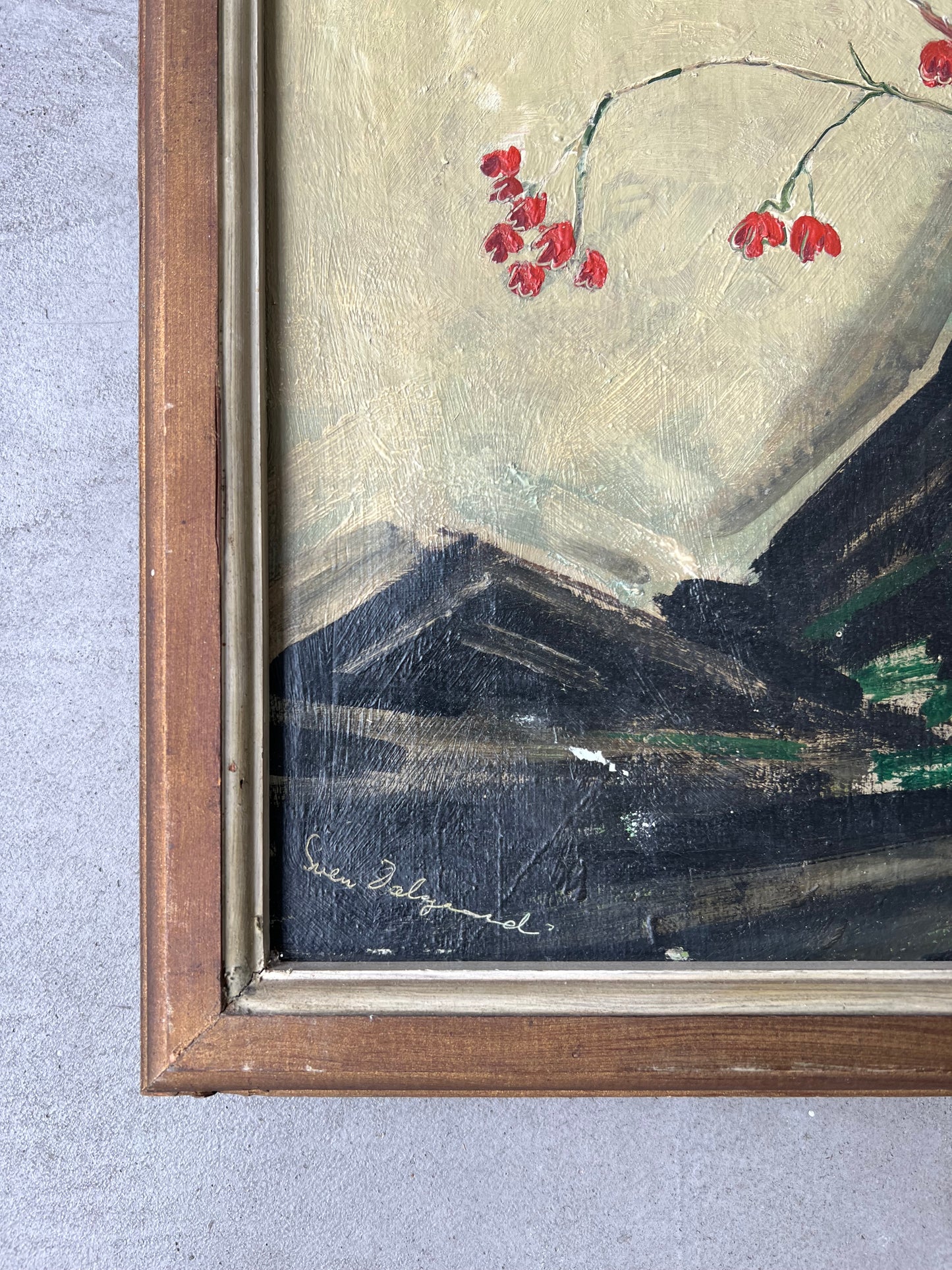 Sven Dalsgaard. Study of flowers, ca. 1938