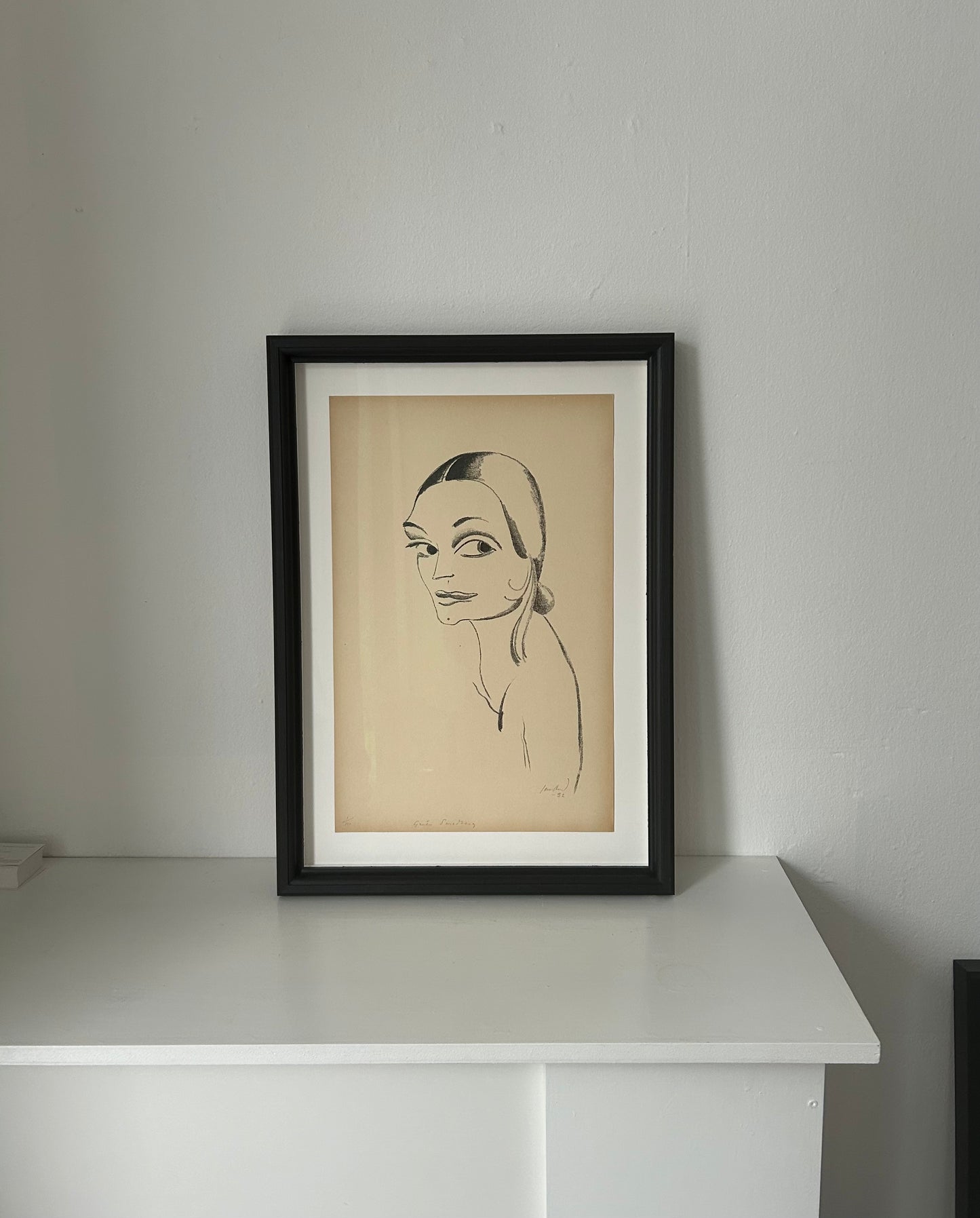 John Jon-And. Portrait of Greta Smedberg, 1922