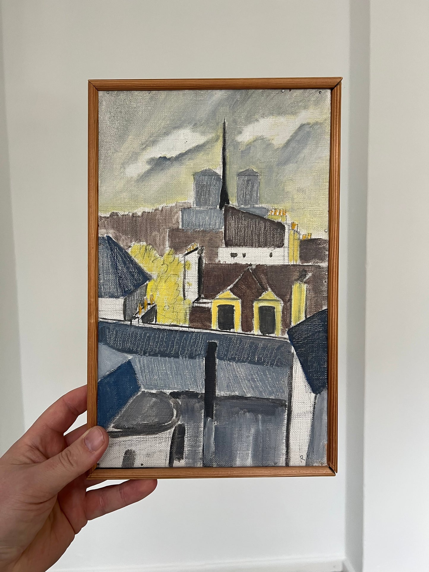 Rita Kernn-Larsen. View over Paris, ca. 1930