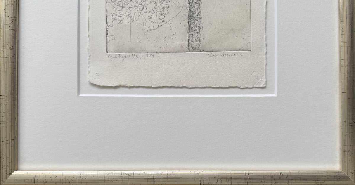 Elsa Nielsen. Study of a tree, 1979