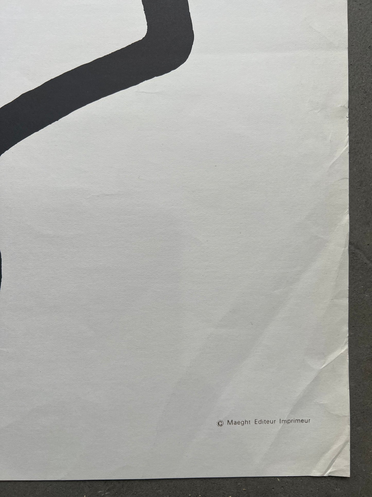 Eduardo Chillida. “Galerie Maeght”, 1964