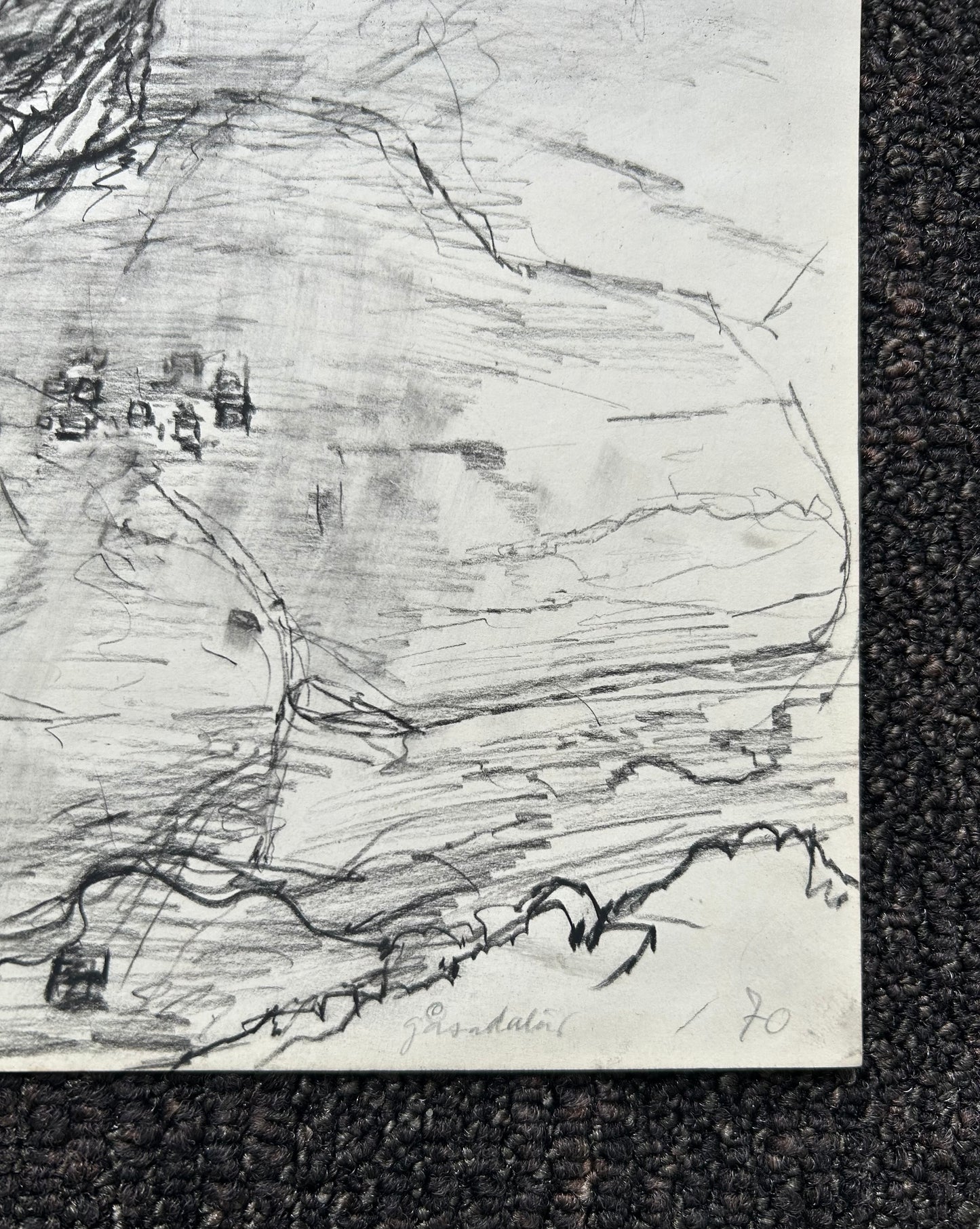 John Olsen. “Gåsadalur”, 1970