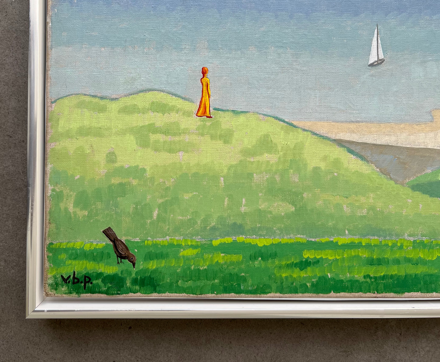 Vilhelm Bjerke Petersen. Surreal landscape