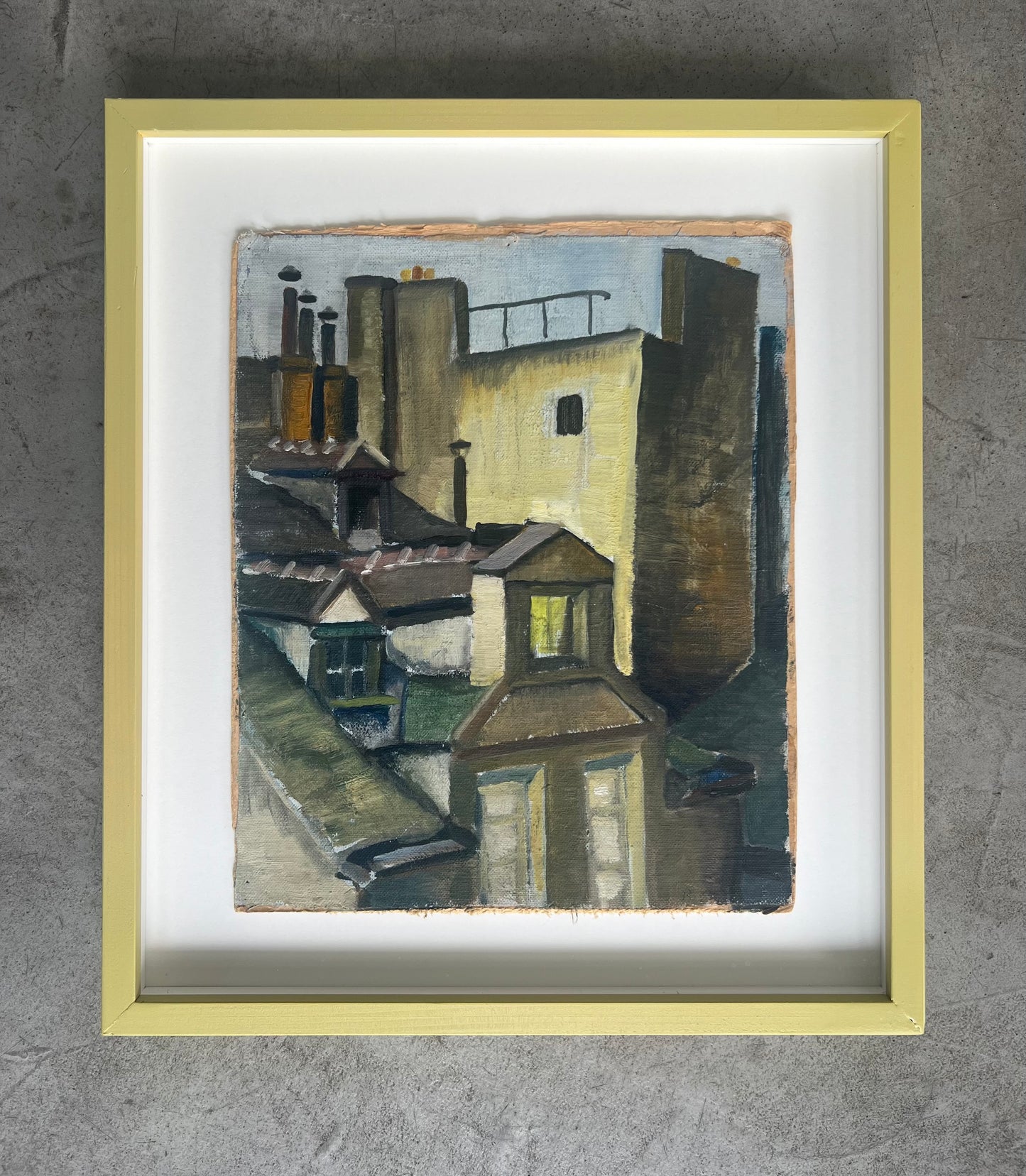 Rita Kernn-Larsen. Paris rooftops, ca. 1930