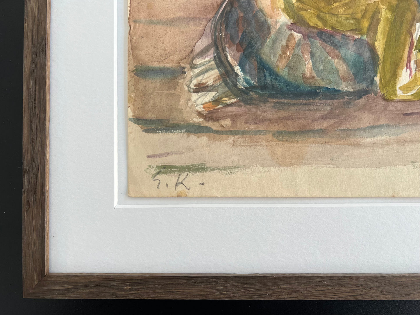 Elisabeth Karlinsky. Girl with a turtle