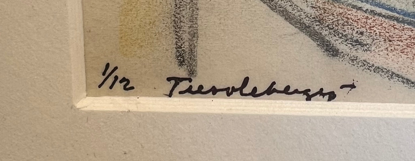 John Jon-And, ascribed to. Italian landscape, 1920’s