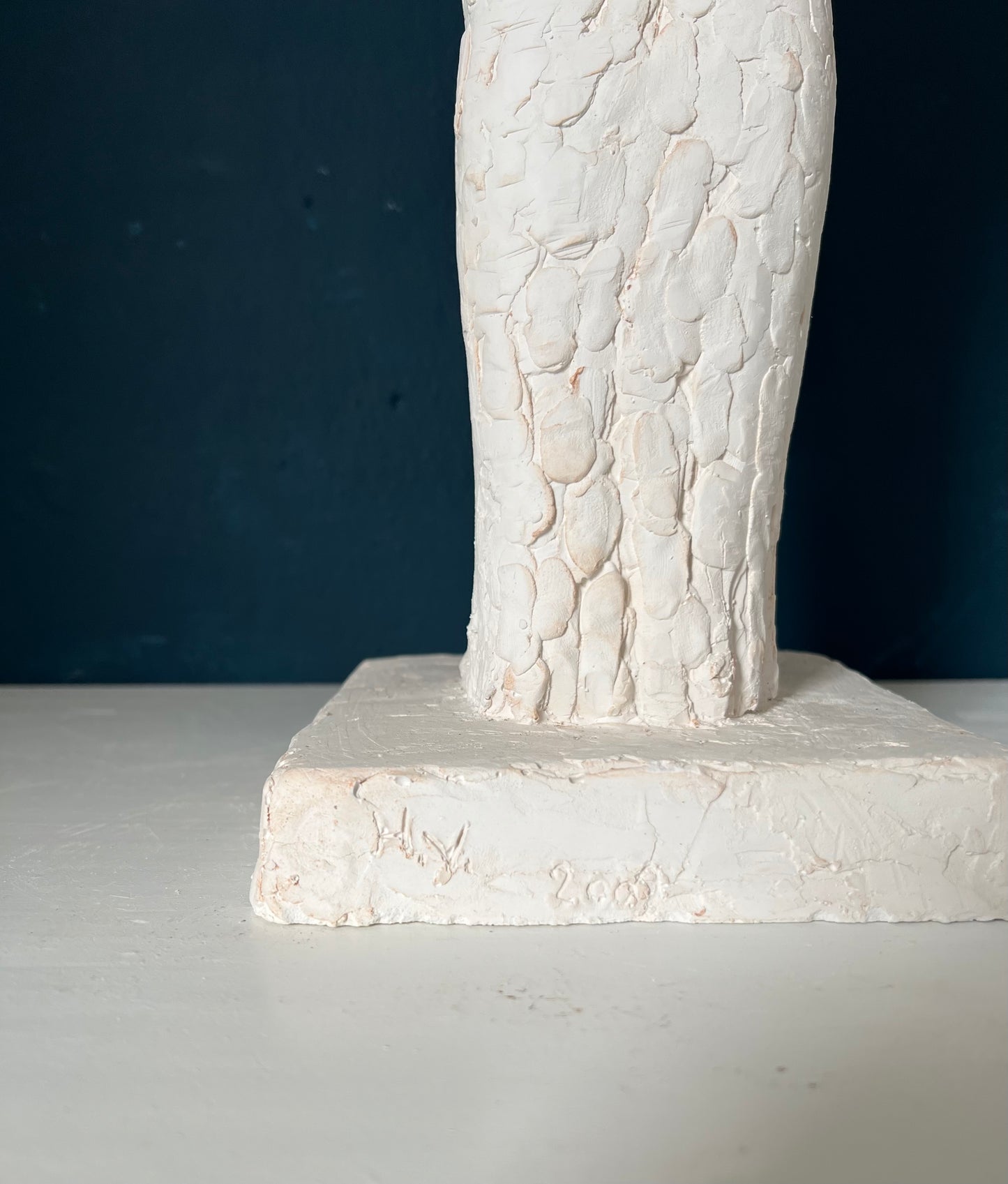 Hanne Varming. Pregnant woman with puppy, 2008