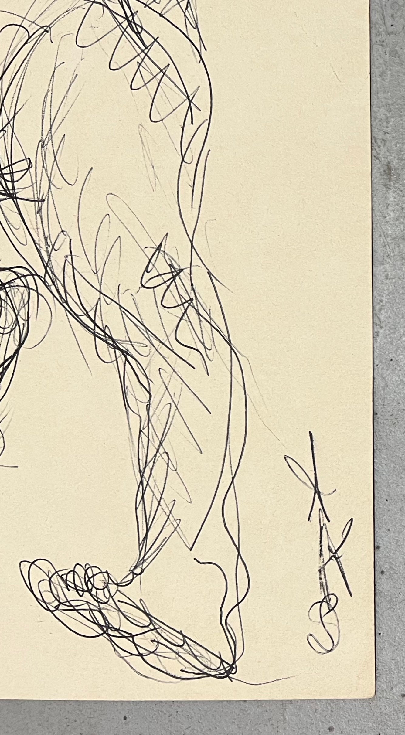 Anna Klindt Sørensen. Nude study