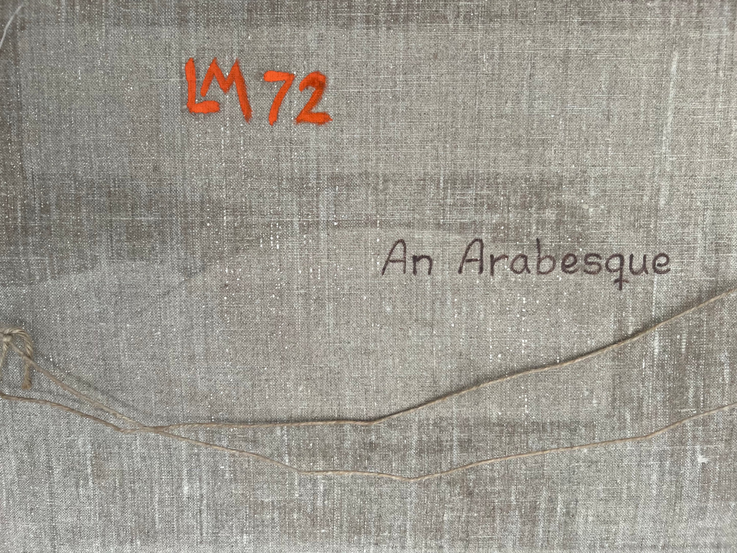 Leif Mikkelsen. “An Arasbesque”, 1972