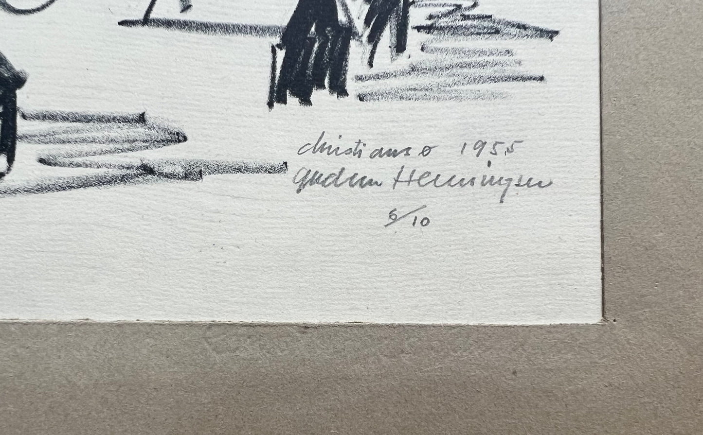 Gudrun Henningsen. “Christiansø”, 1955