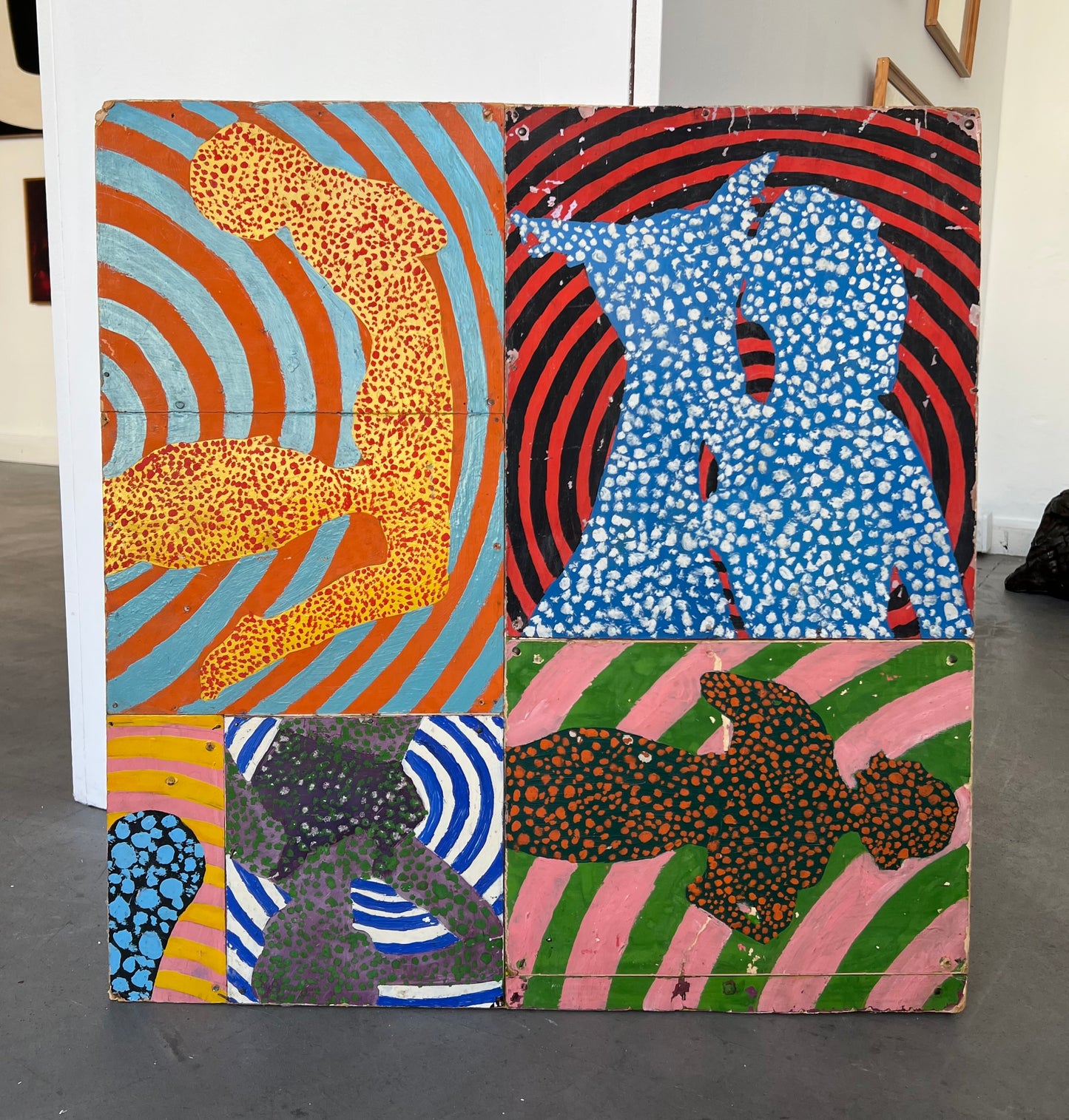 John Davidsen. “Damer i spiral”, 1963