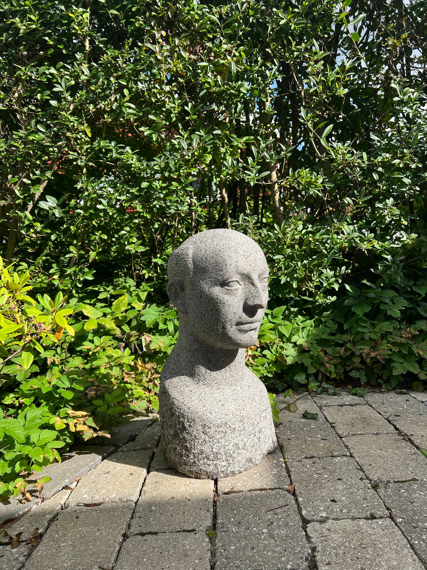 Ulf Rasmussen. Portrait buste of a man