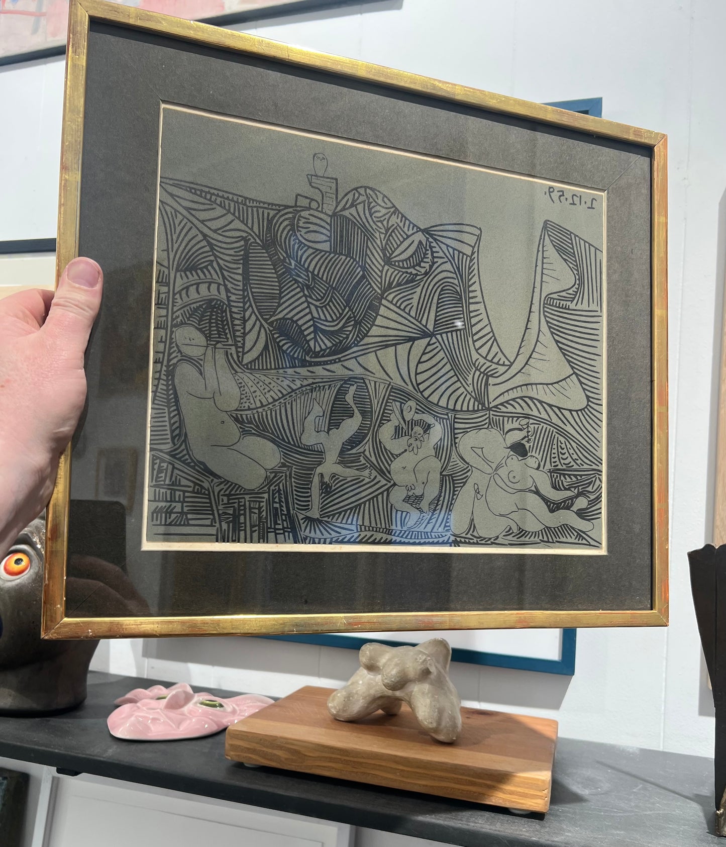 Pablo Picasso, after. “Bacchanale au Hibo”