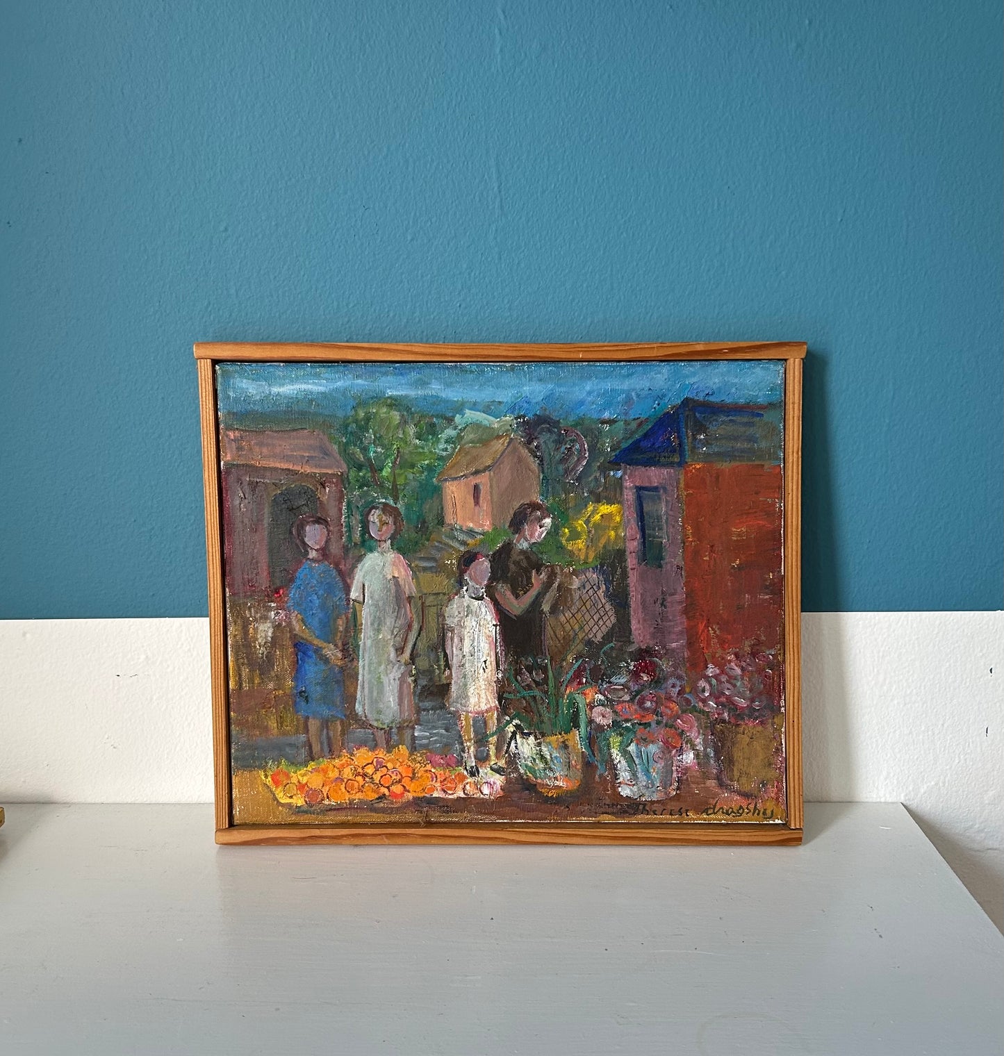 Therese Dragshøj. Market scenery