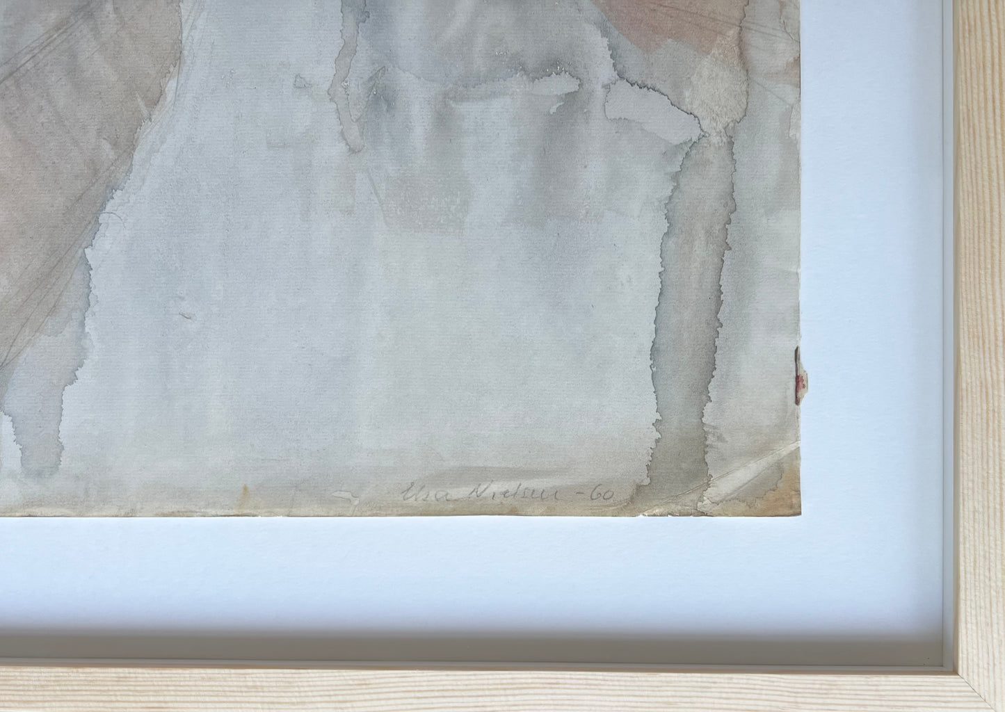 Elsa Nielsen. Study of a fish, 1960