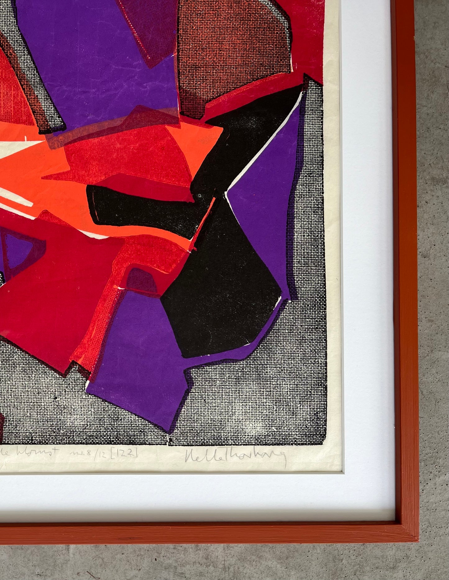 Helle Thorborg "Svævende blomst", 1971