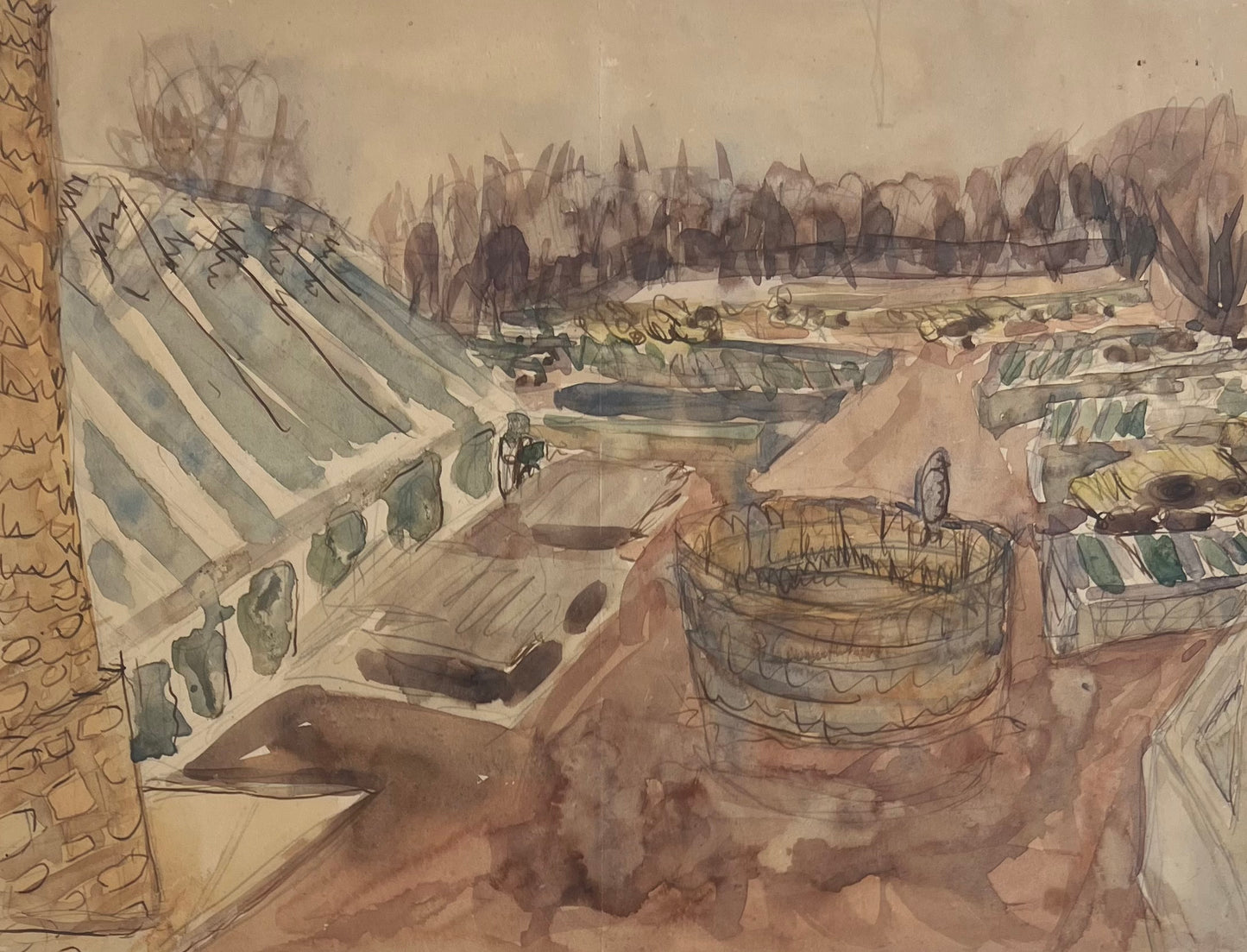 Anna Klindt Sørensen. Garden scenery