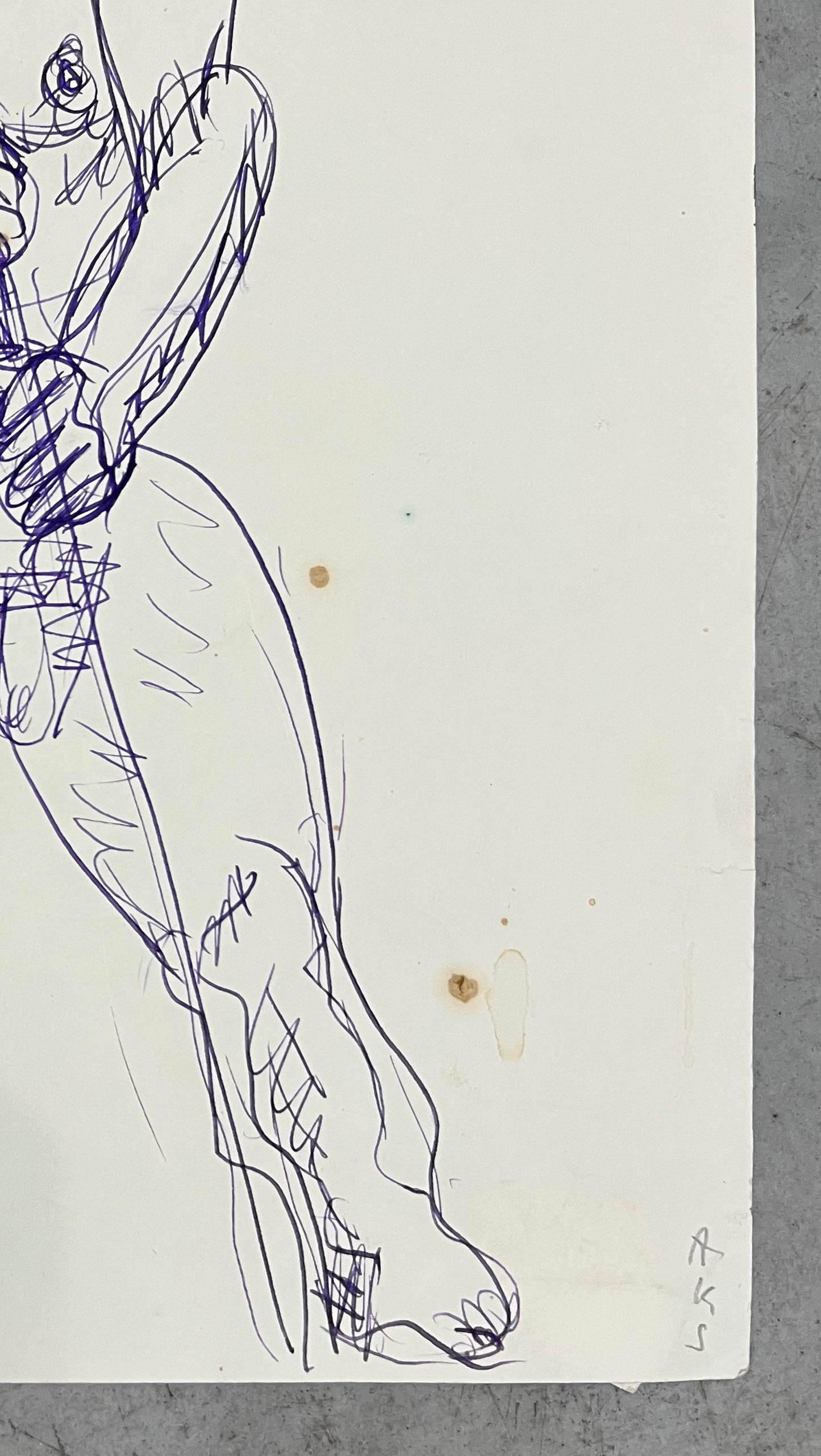 Anna Klindt Sørensen. Croquis drawing