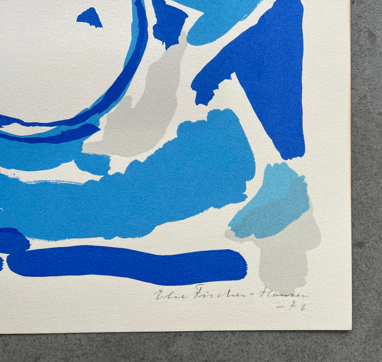 Else Fischer-Hansen. “a propos”, 1973