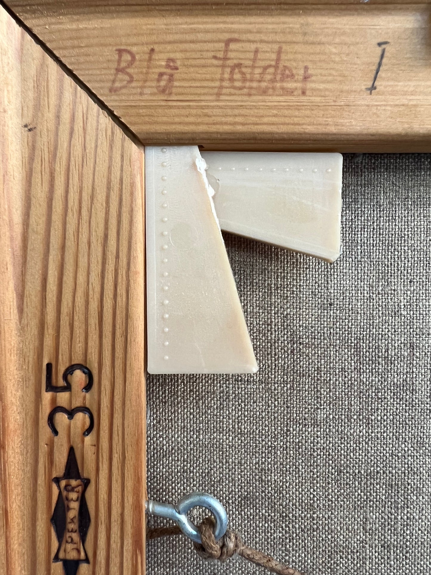 Ena Dam. “Blå folder I”, 1982