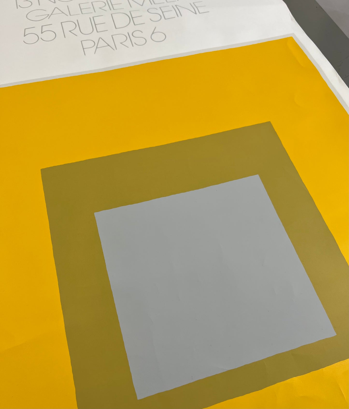 Josef Albers. “Galerie Melki”, 1973