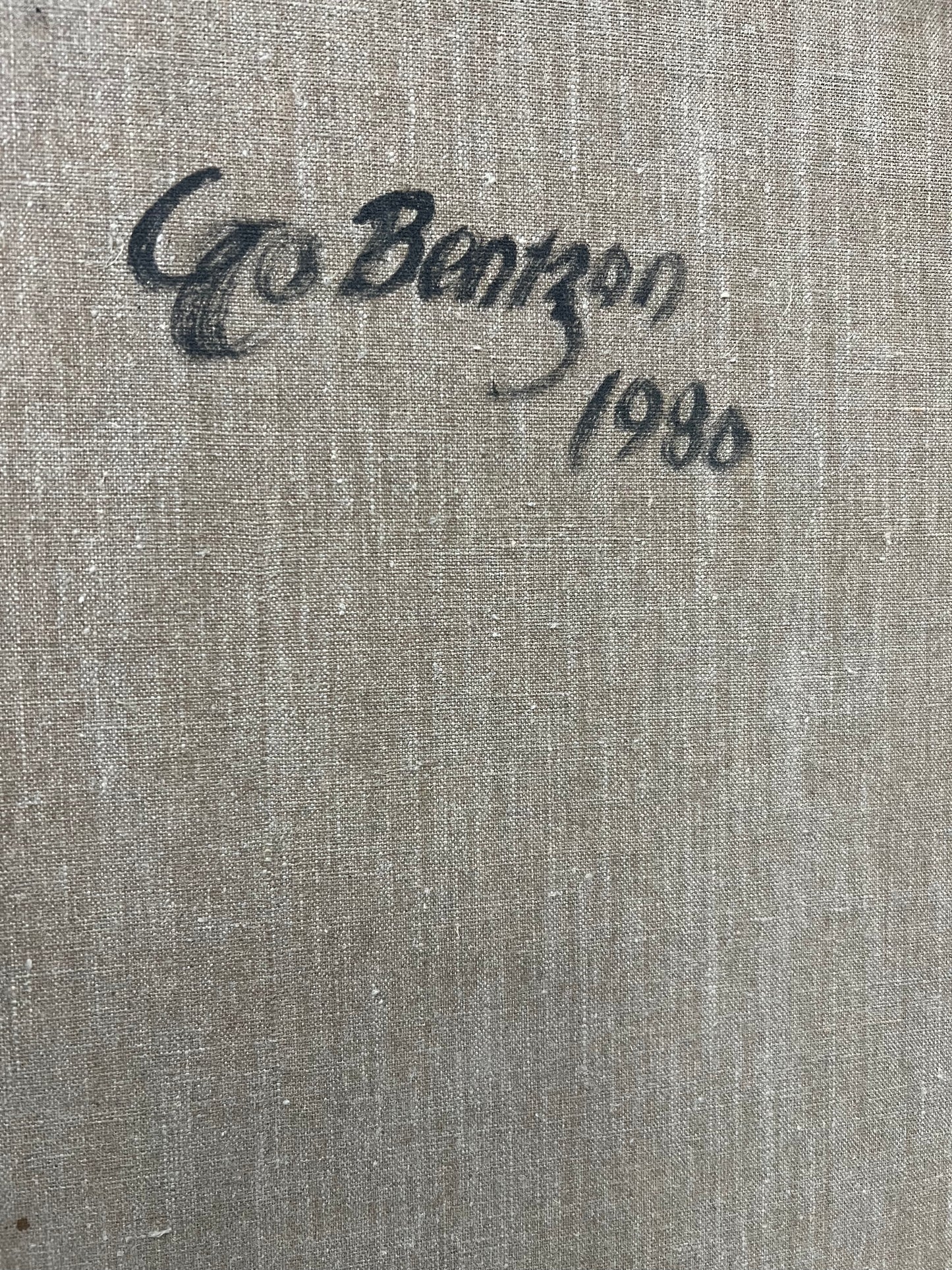 Viggo Bentzon. Composition, 1980