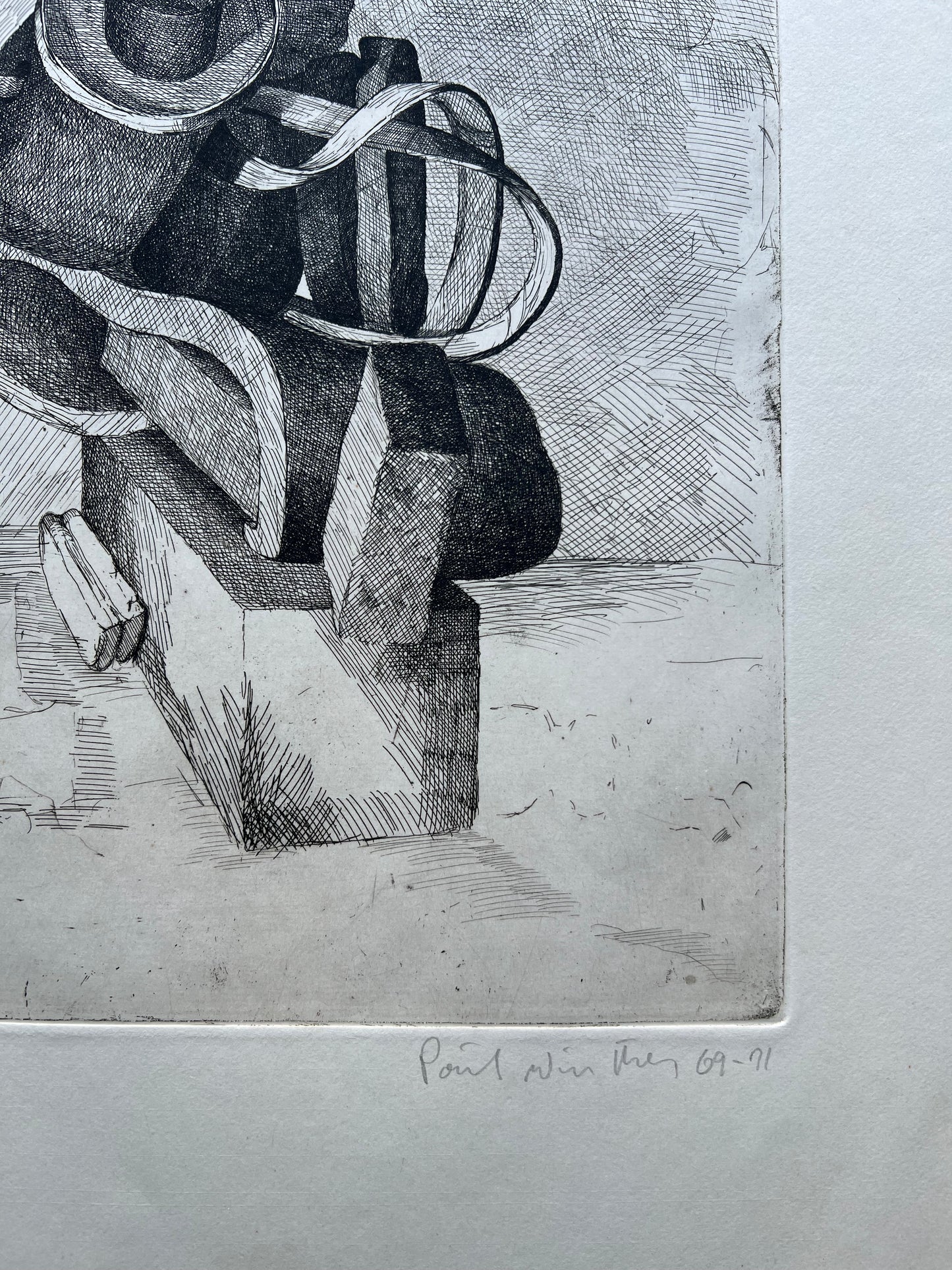 Poul Winther. Composition, 1969-71