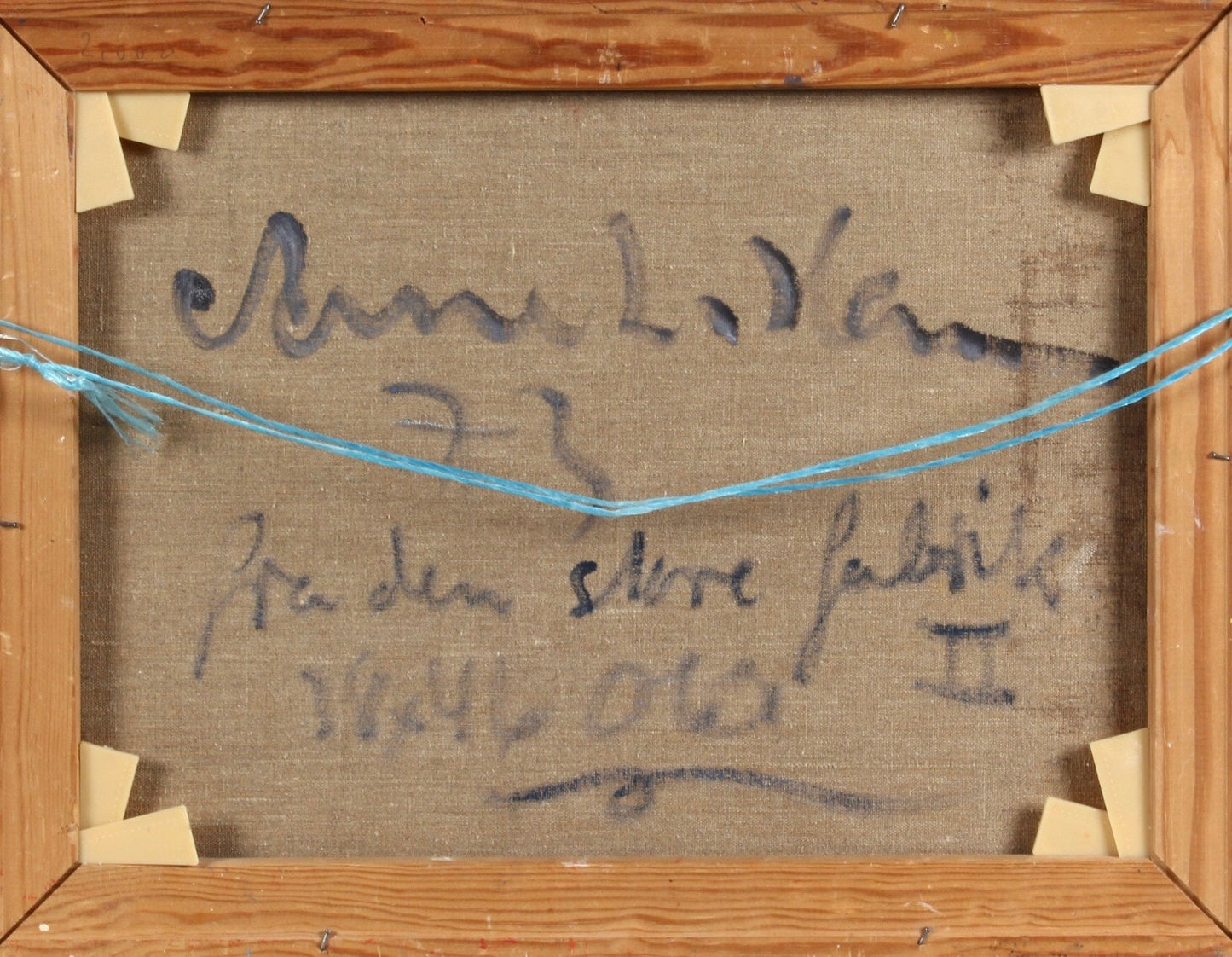 Arne L. Hansen. “Fra den store fabrik II”, 1973