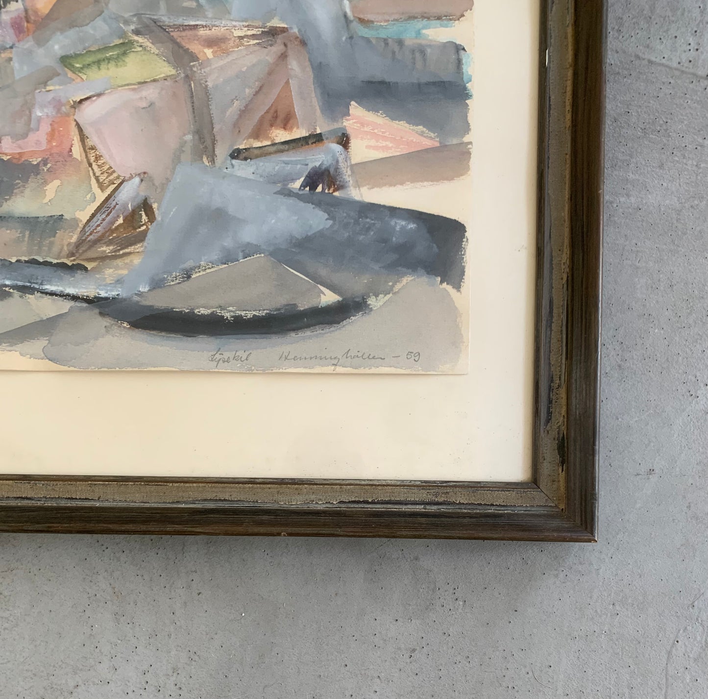 Henning Møller. “Lysekil”, 1959