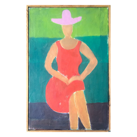 Mogens Valeur. Portrait of a woman