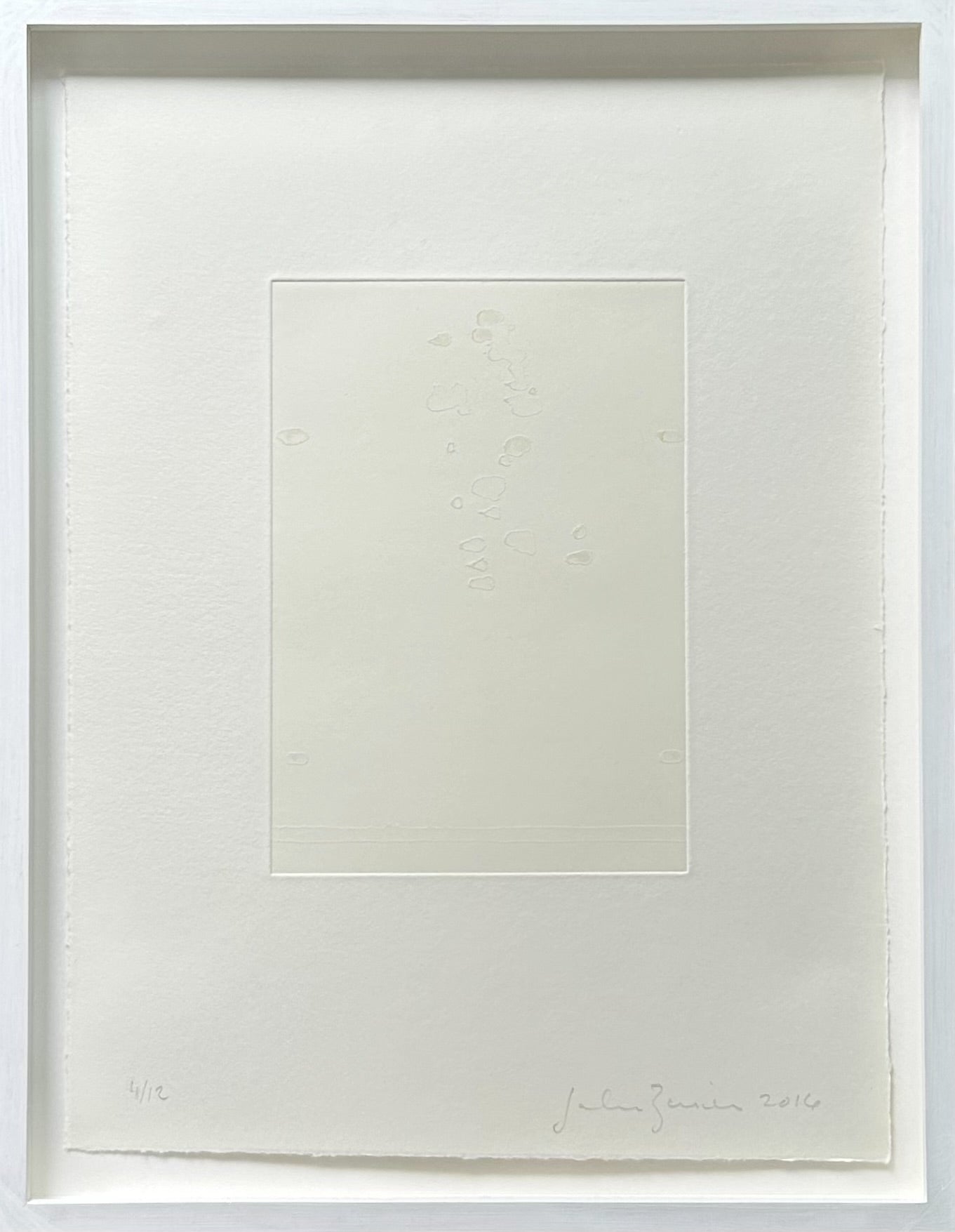 John Zurier. “Summer Book white open bite”, 2016