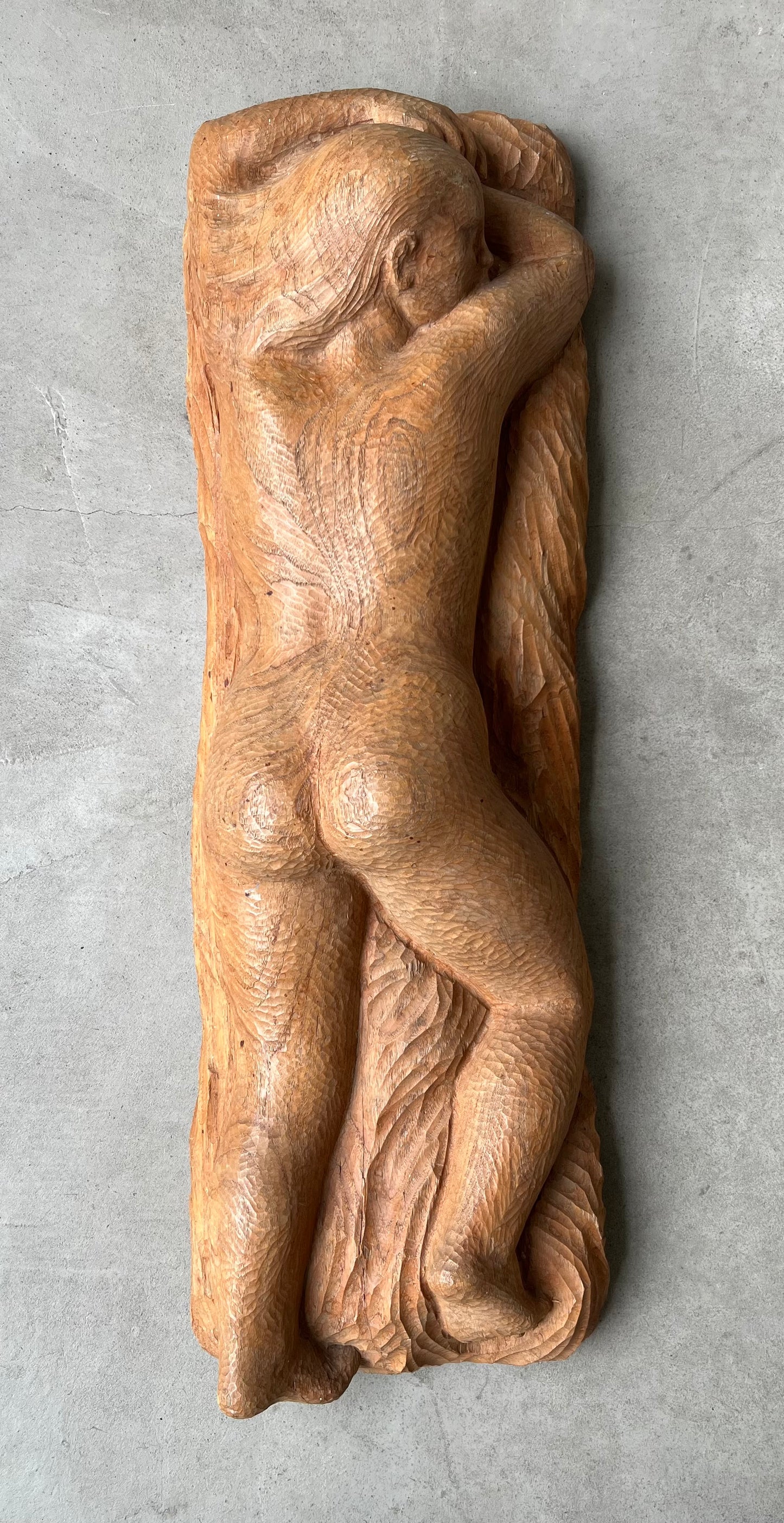 Tove Ólafsson. Relief of oak, 1950’s