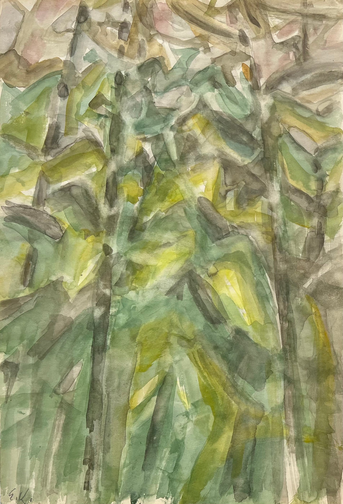 Elisabeth Karlinsky. Study of trees