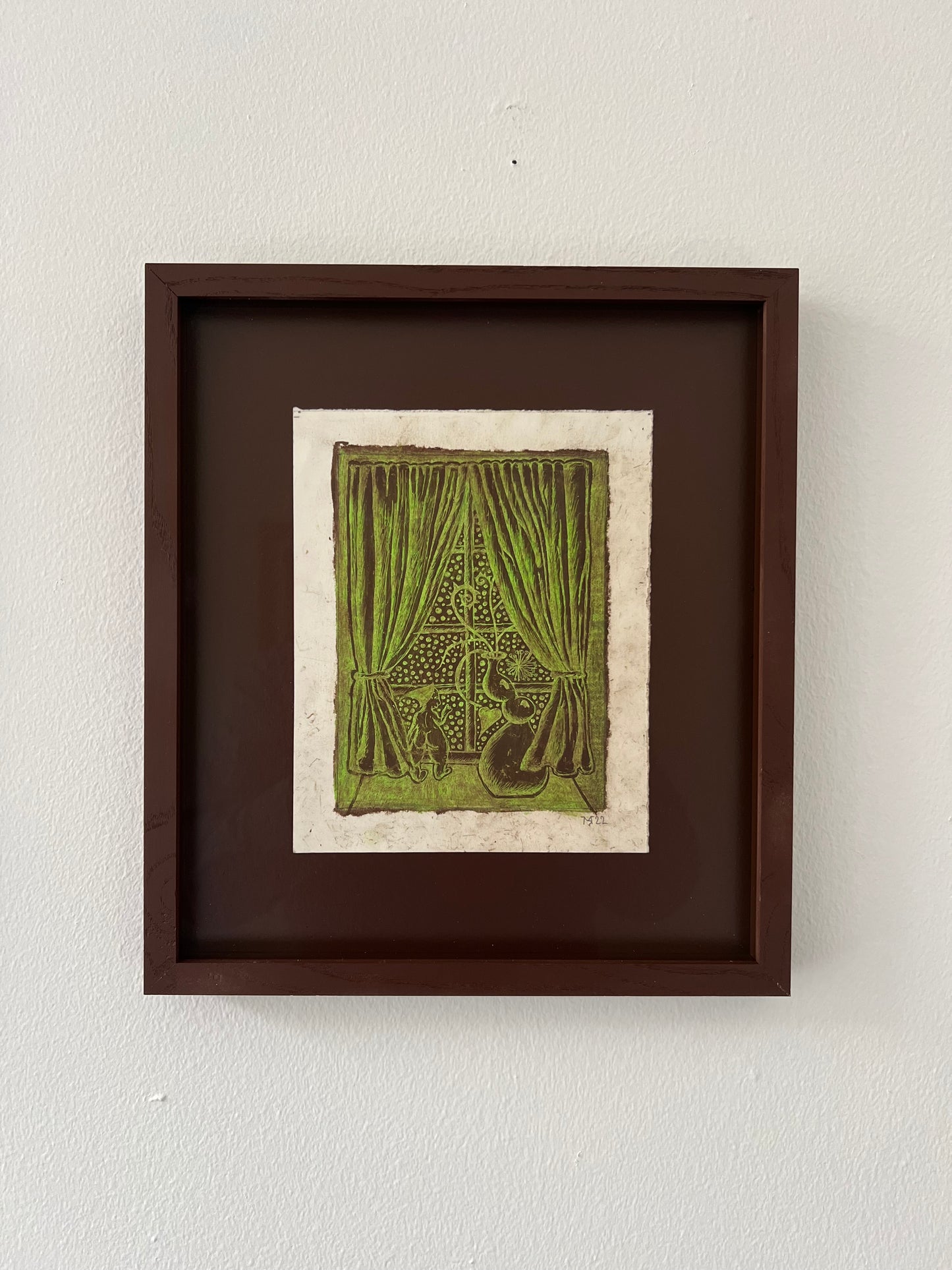 Mette Rasmussen. “Længsel på en vinternat”, 2022