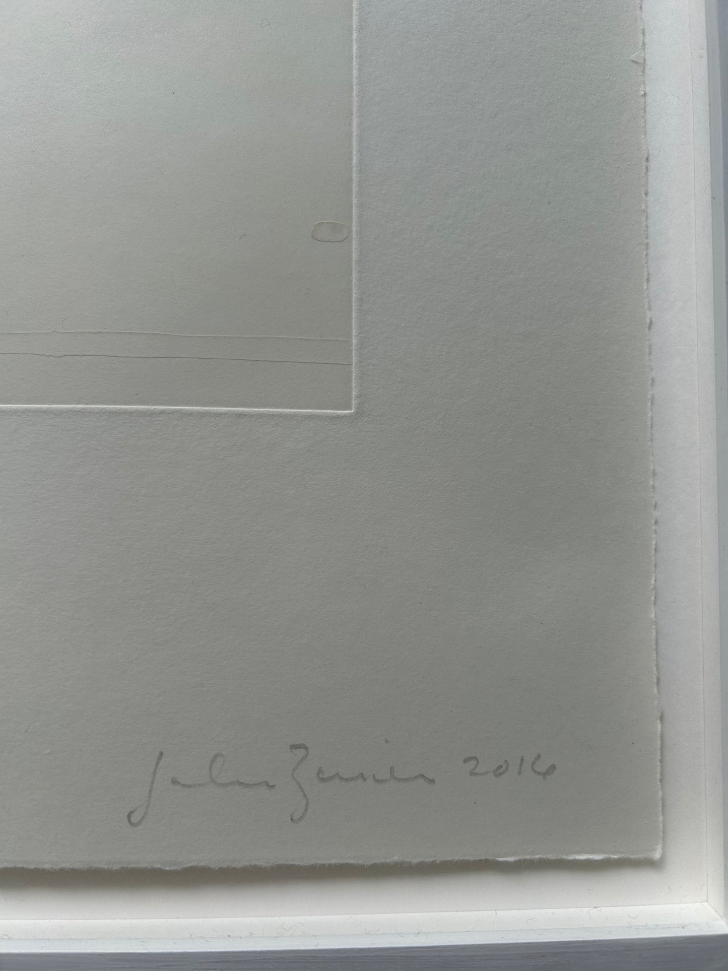 John Zurier. “Summer Book white open bite”, 2016