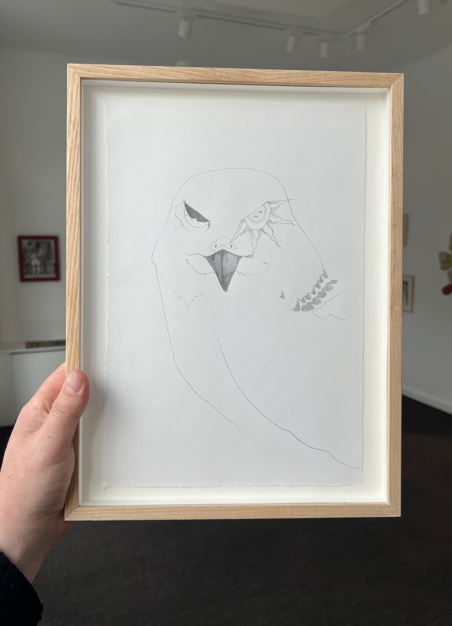 Marie Kølbæk Iversen. “Freja med Horus-blik”, 2018