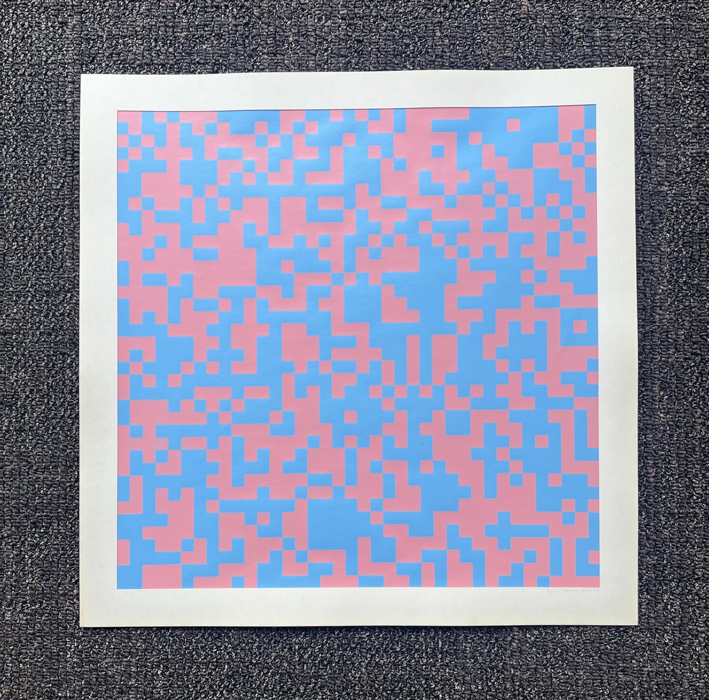 Hans Jørgen Hvid. Composition, 1969